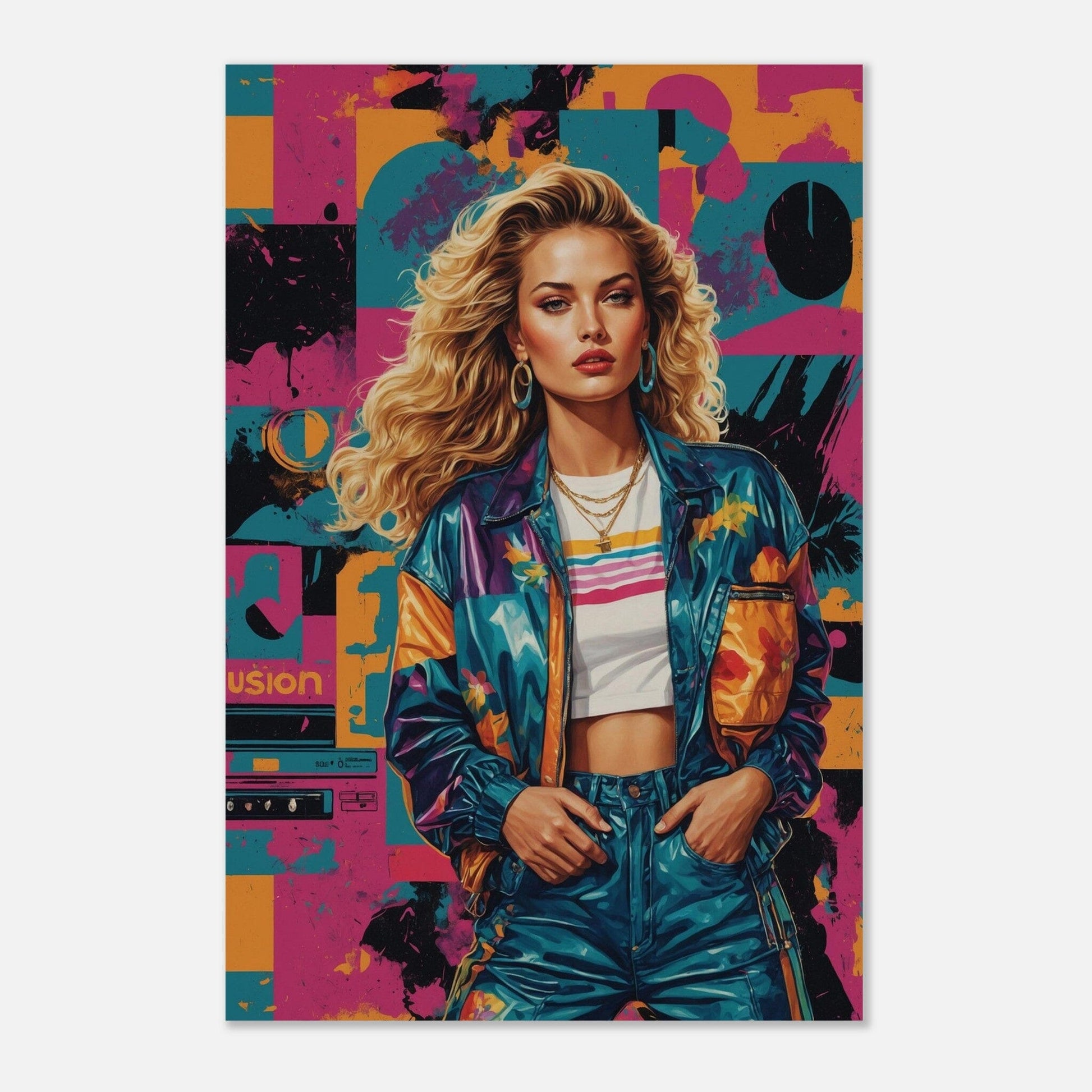 Premium Semi-Glossy Paper Poster Print Material Modern Masterpieces 40x60 cm / 16x24″ 