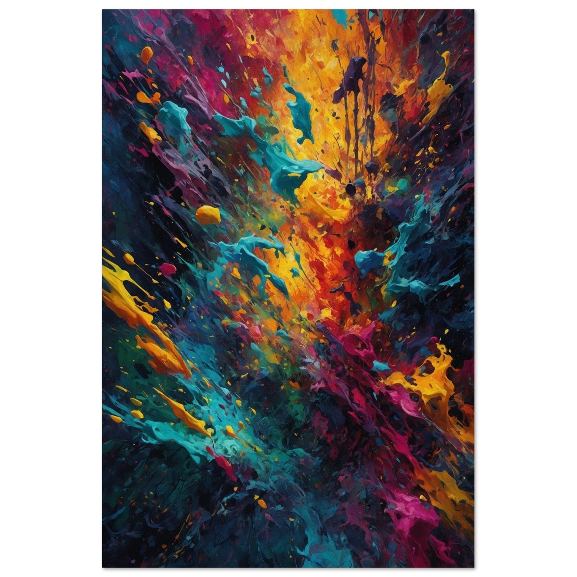 Premium Semi-Glossy Paper Poster Print Material Modern Masterpieces 40x60 cm / 16x24″ 