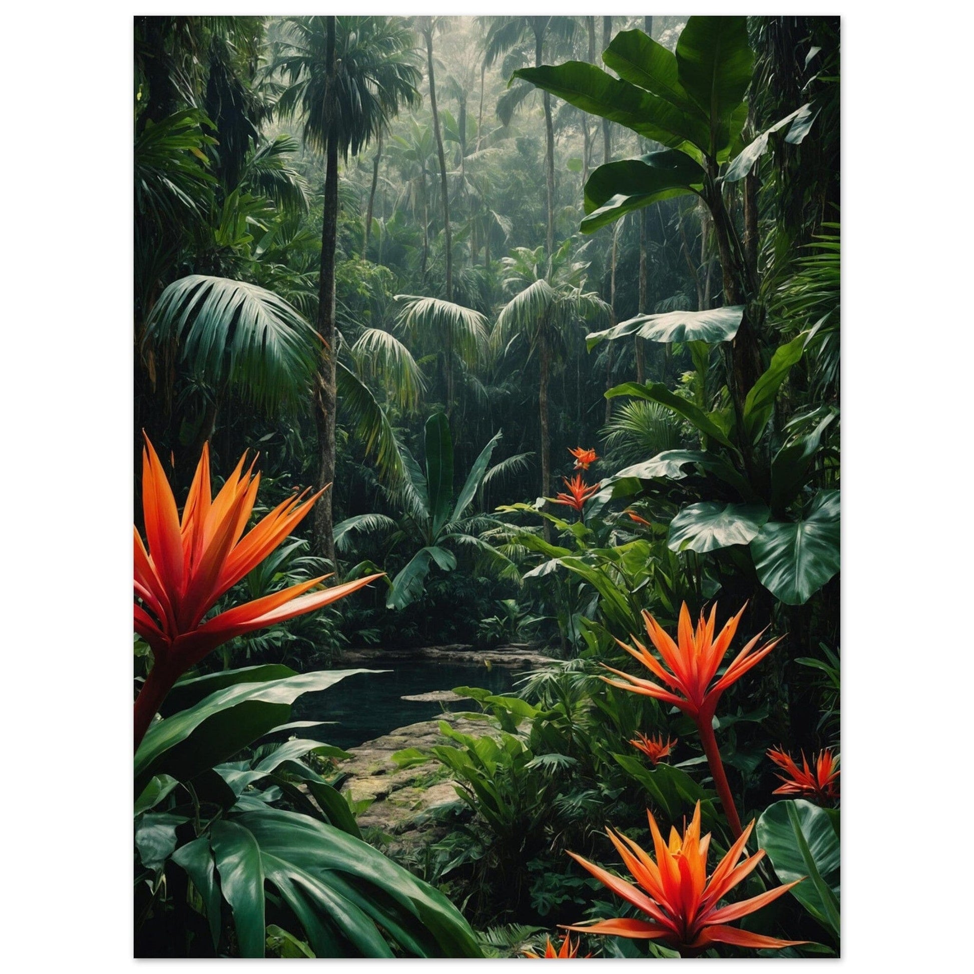 Premium Semi-Glossy Paper Poster Print Material Modern Masterpieces 45x60 cm / 18x24″ 
