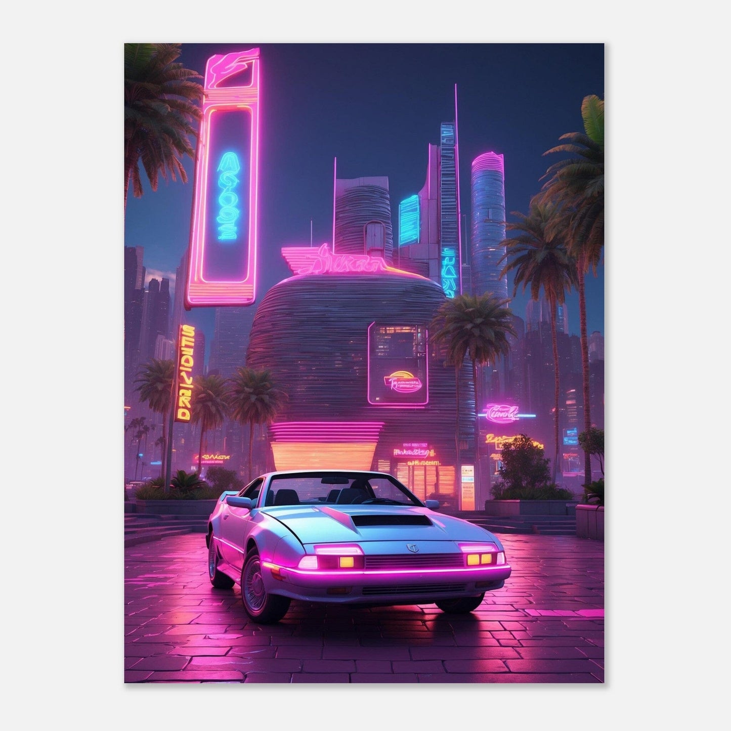 Premium Semi-Glossy Paper Poster Print Material Modern Masterpieces 45x60 cm / 18x24″ 