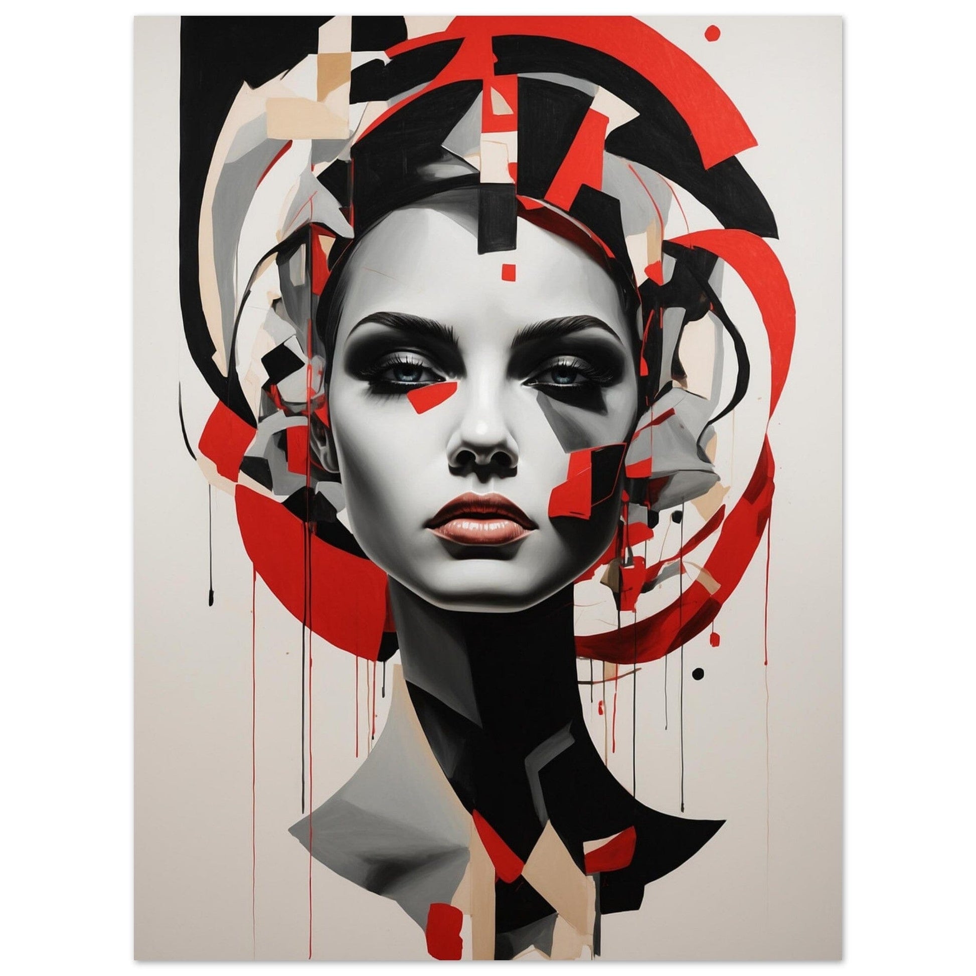 Premium Semi-Glossy Paper Poster Print Material Modern Masterpieces 45x60 cm / 18x24″ 