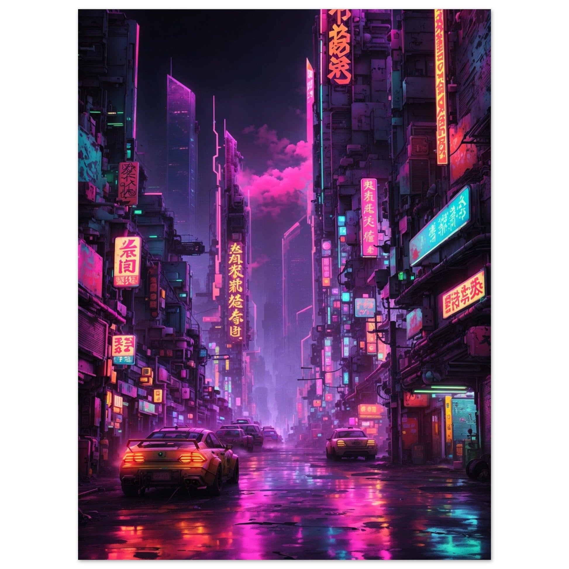 Premium Semi-Glossy Paper Poster Print Material Modern Masterpieces 45x60 cm / 18x24″ 