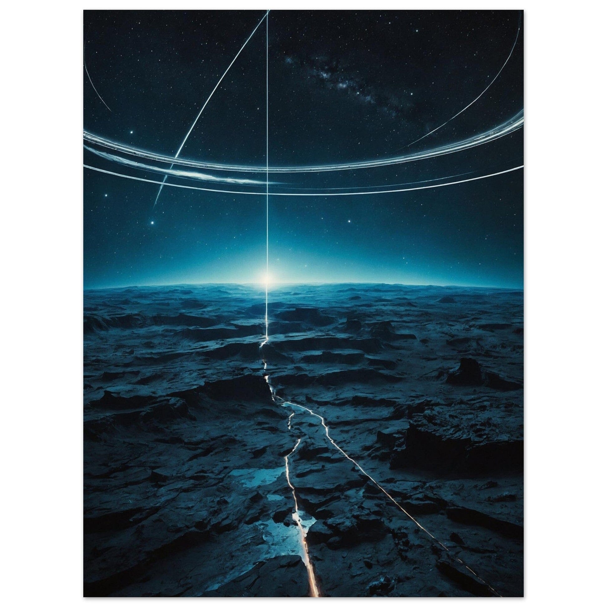 Premium Semi-Glossy Paper Poster Print Material Modern Masterpieces 45x60 cm / 18x24″ 