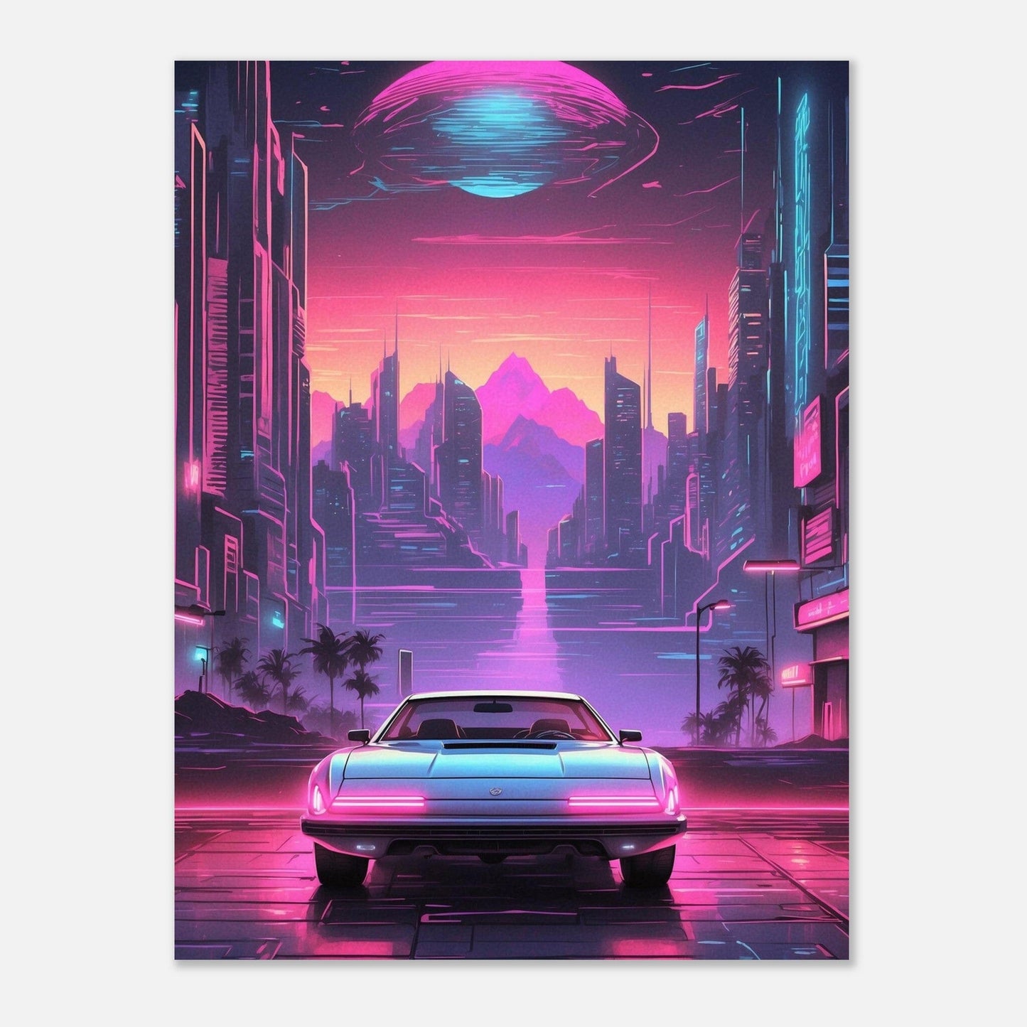 Premium Semi-Glossy Paper Poster Print Material Modern Masterpieces 45x60 cm / 18x24″ 