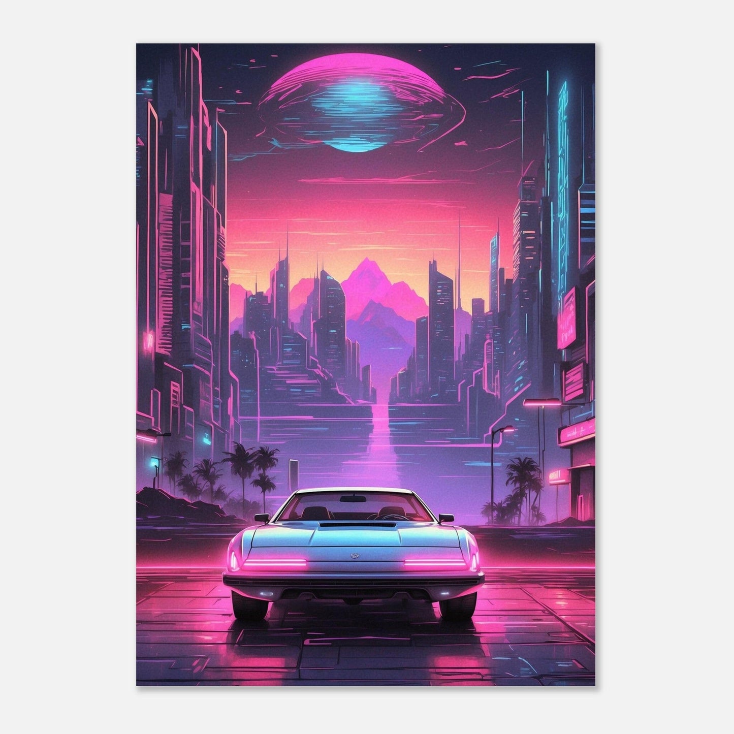 Premium Semi-Glossy Paper Poster Print Material Modern Masterpieces 50x70 cm / 20x28″ 