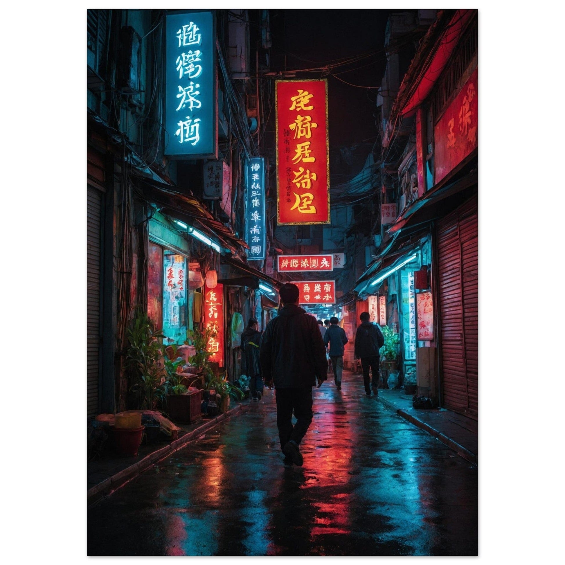 Premium Semi-Glossy Paper Poster Print Material Modern Masterpieces 50x70 cm / 20x28″ 