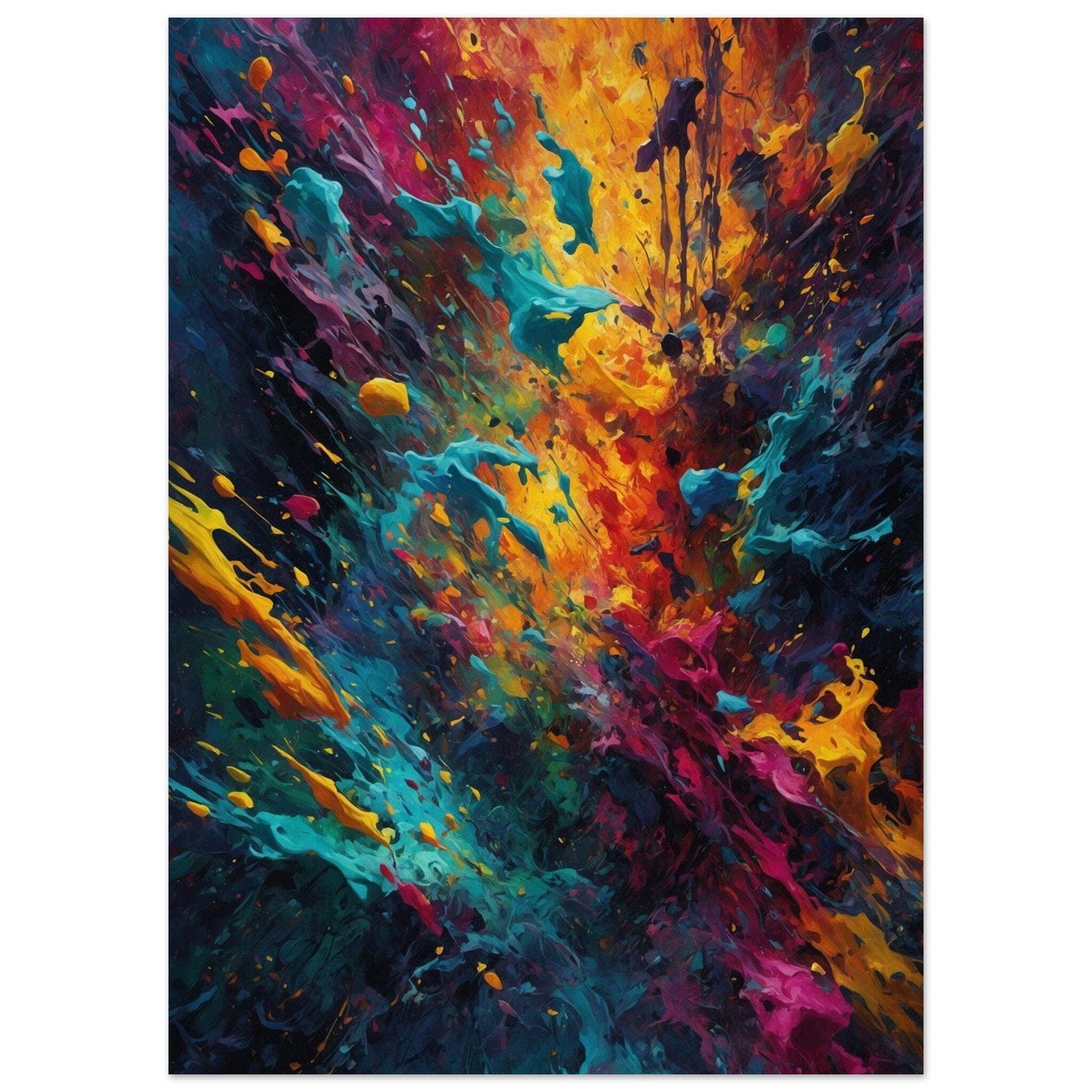 Premium Semi-Glossy Paper Poster Print Material Modern Masterpieces 50x70 cm / 20x28″ 