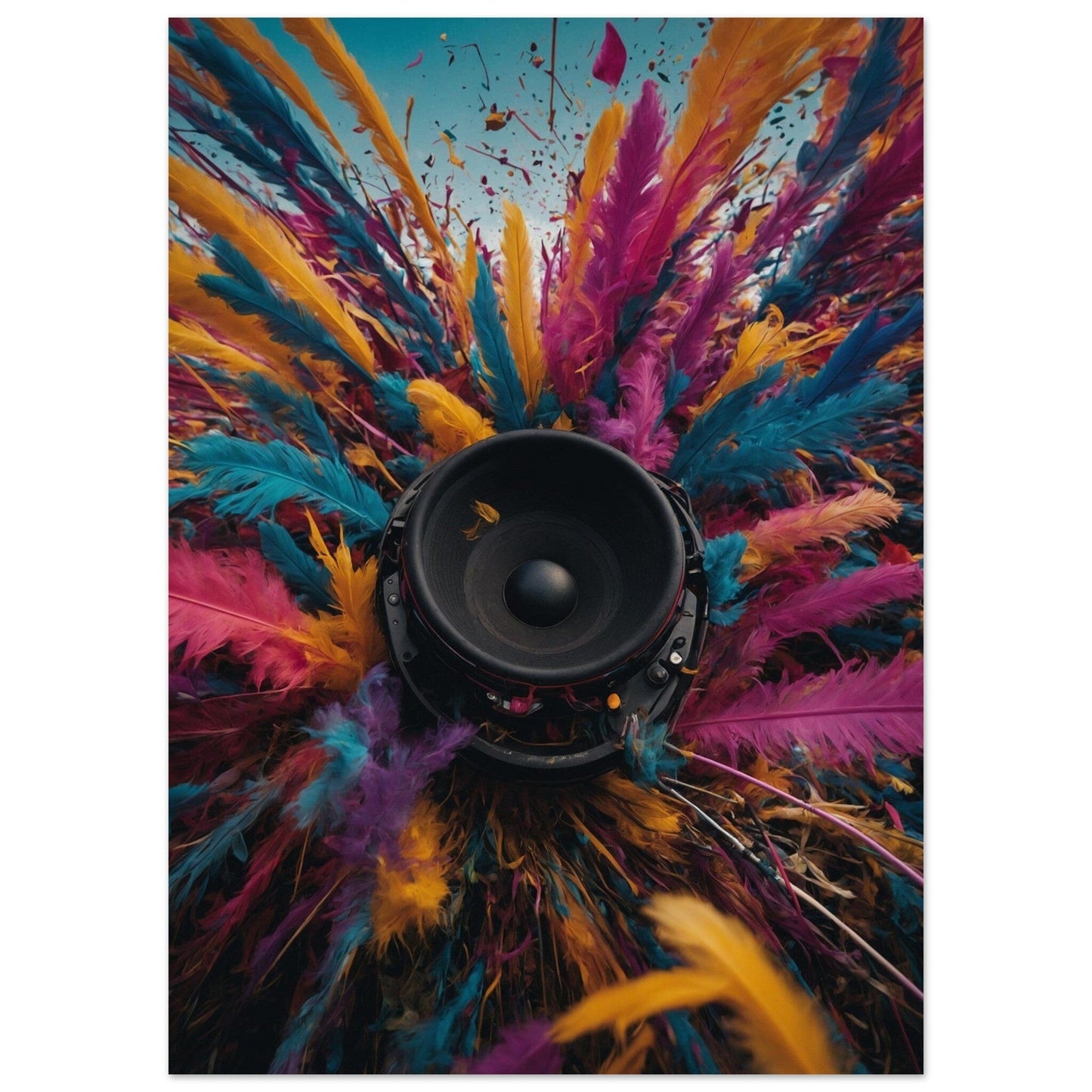Premium Semi-Glossy Paper Poster Print Material Modern Masterpieces 50x70 cm / 20x28″ 