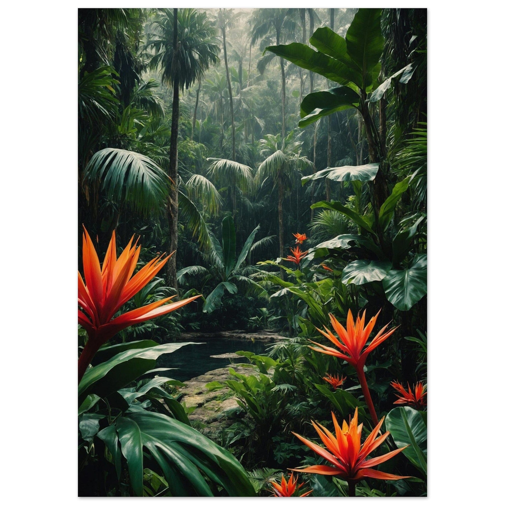 Premium Semi-Glossy Paper Poster Print Material Modern Masterpieces 50x70 cm / 20x28″ 