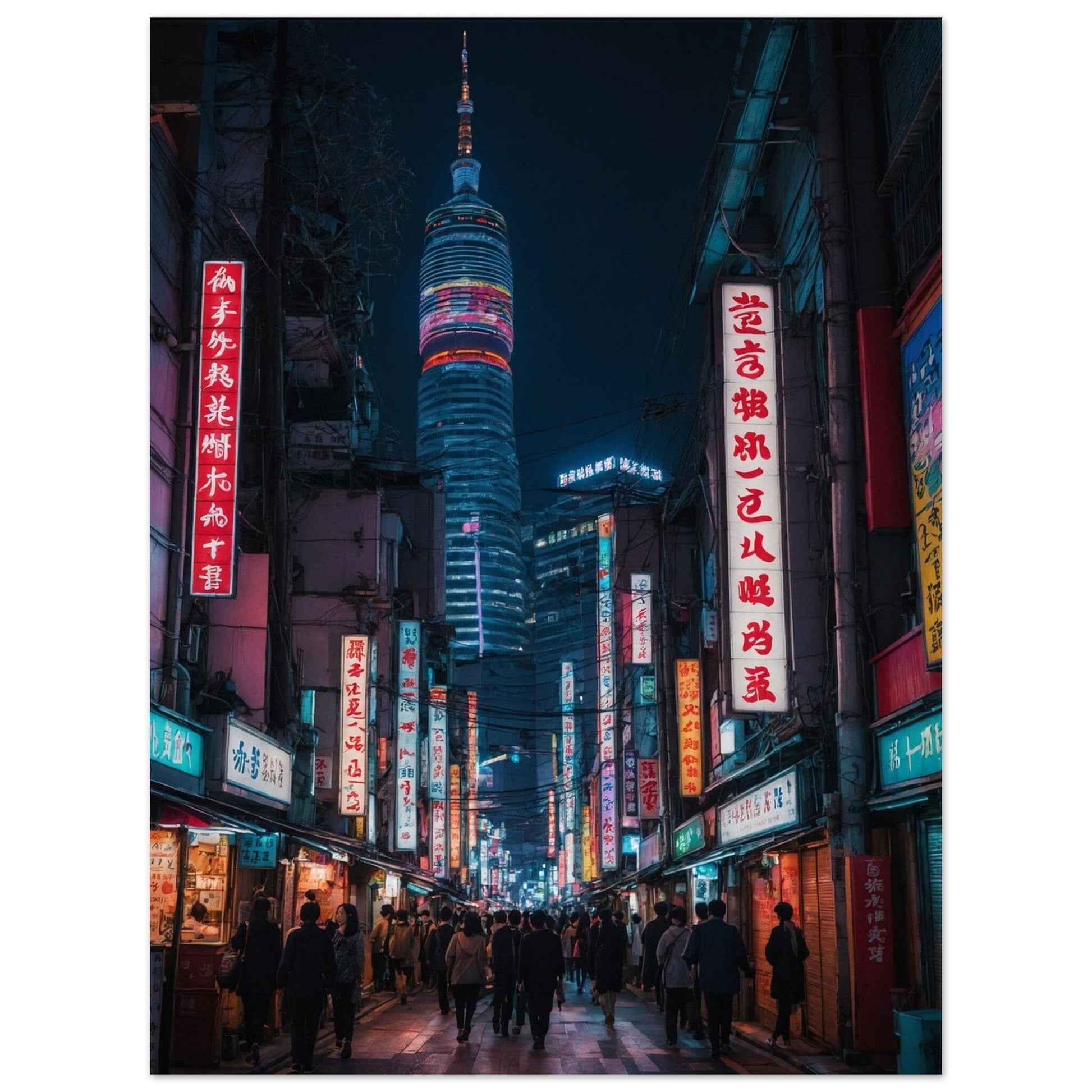 Premium Semi-Glossy Paper Poster Print Material Modern Masterpieces 60x80 cm / 24x32″ 