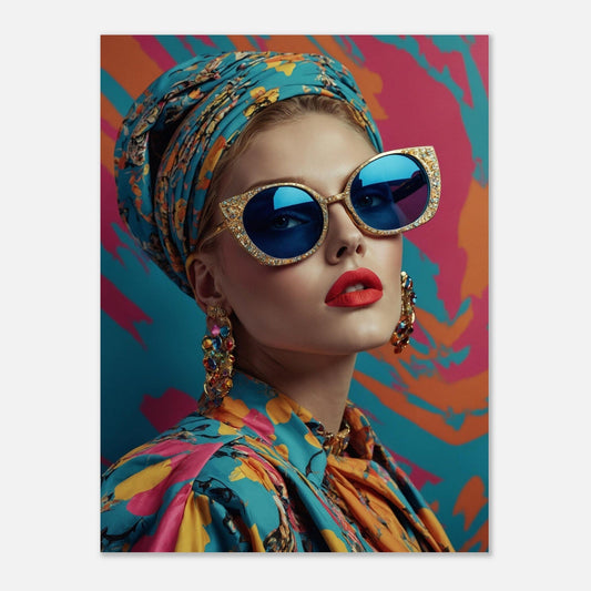 Premium Semi-Glossy Paper Poster Print Material Modern Masterpieces 60x80 cm / 24x32″ 
