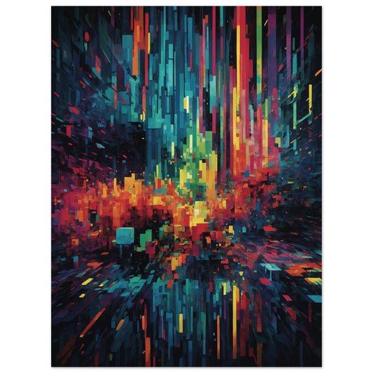 Premium Semi-Glossy Paper Poster Print Material Modern Masterpieces 60x80 cm / 24x32″ 