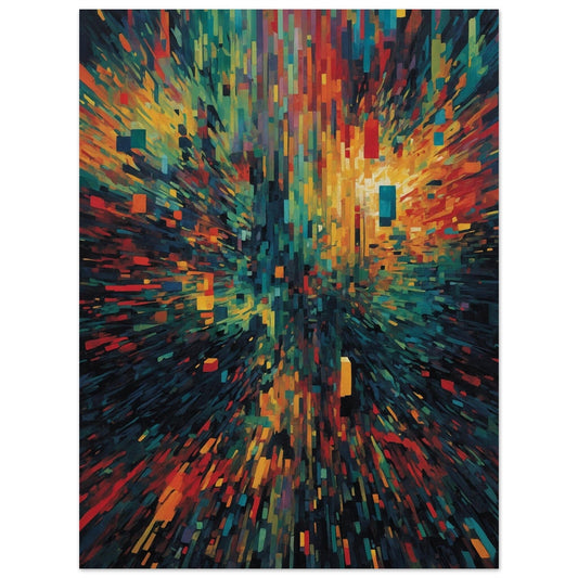 Premium Semi-Glossy Paper Poster Print Material Modern Masterpieces 60x80 cm / 24x32″ 