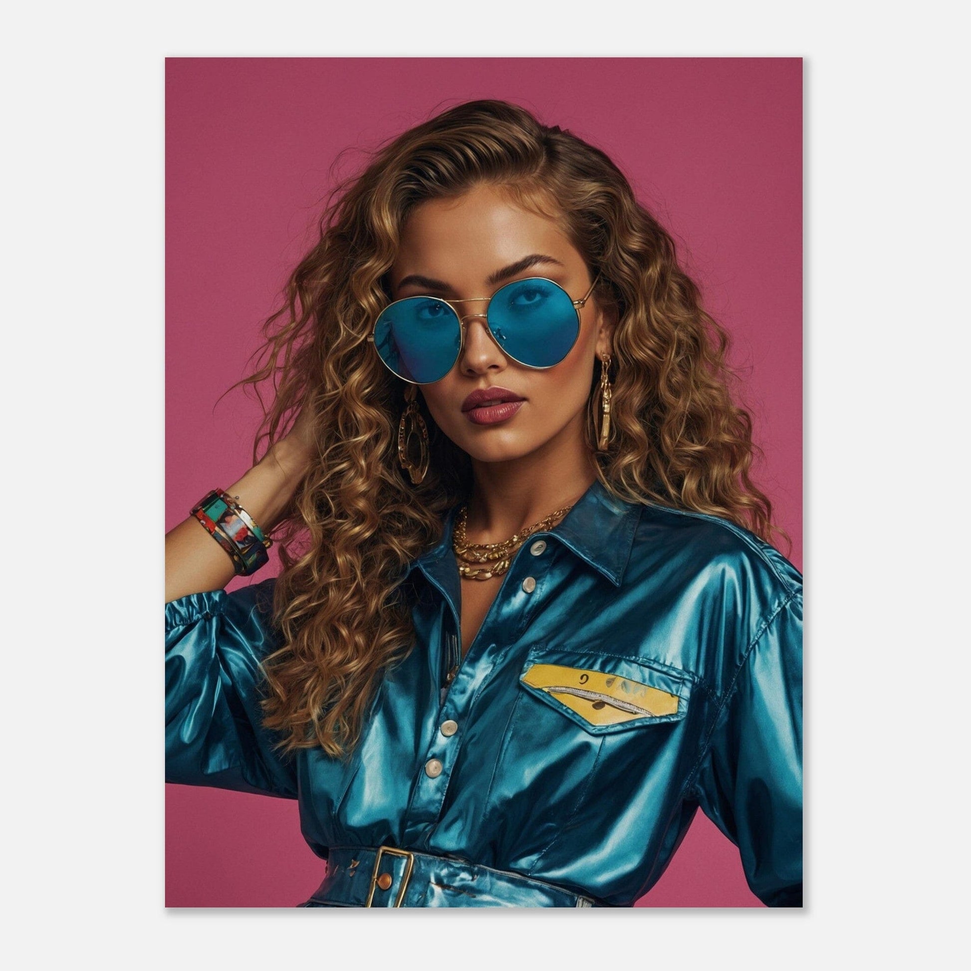 Premium Semi-Glossy Paper Poster Print Material Modern Masterpieces 60x80 cm / 24x32″ 