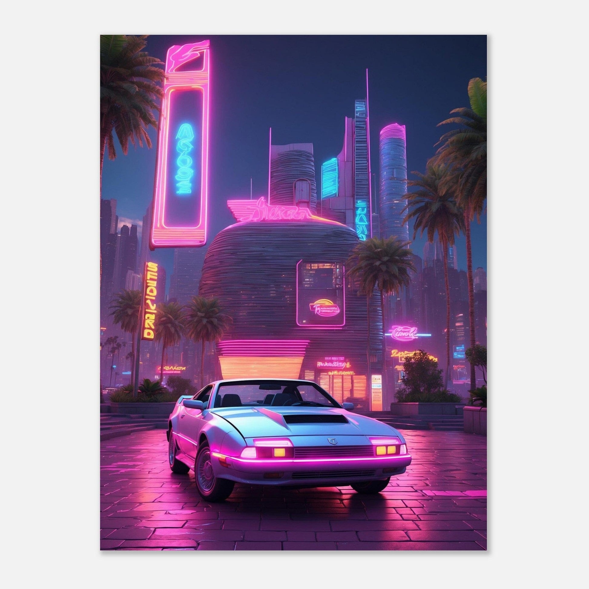 Premium Semi-Glossy Paper Poster Print Material Modern Masterpieces 60x80 cm / 24x32″ 