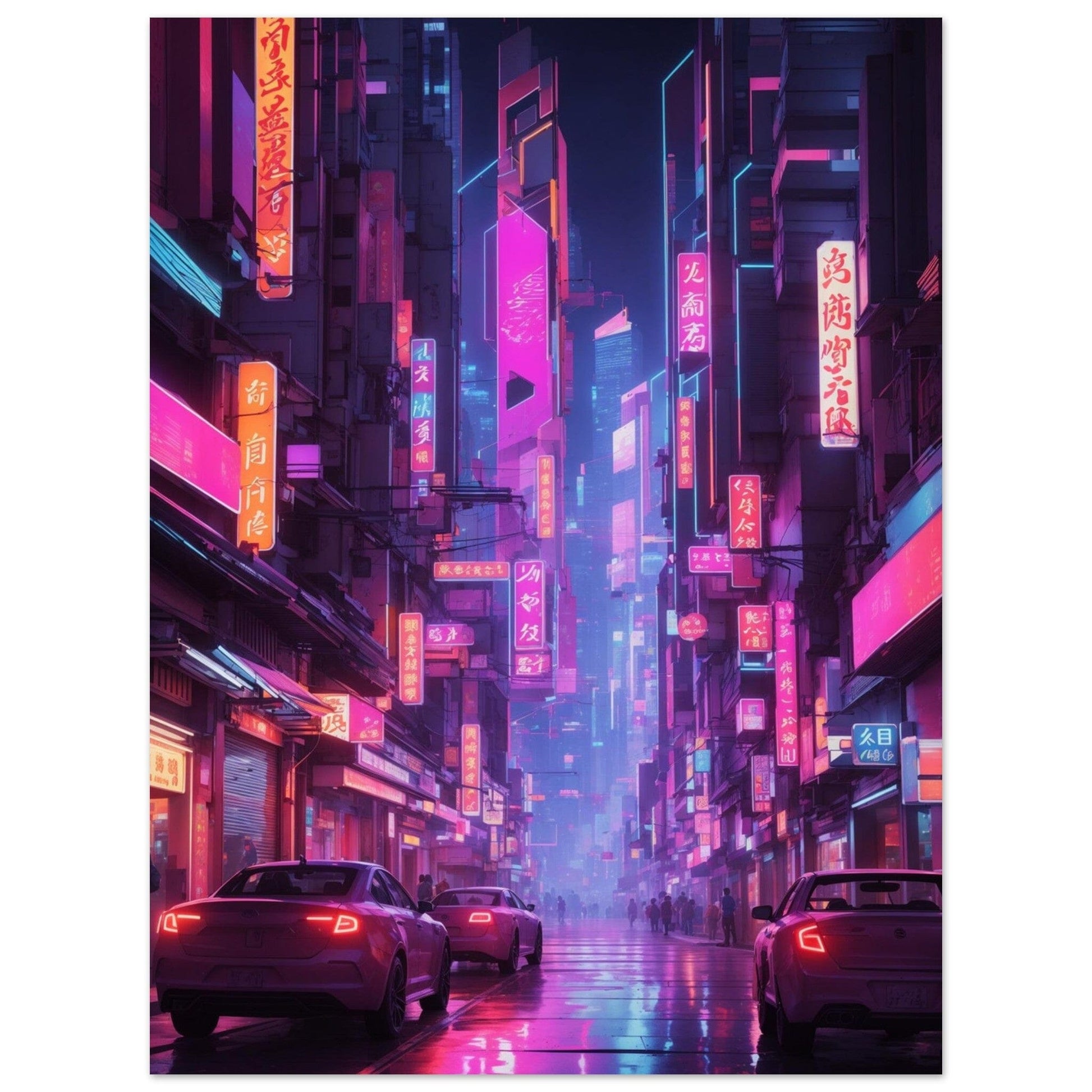 Premium Semi-Glossy Paper Poster Print Material Modern Masterpieces 60x80 cm / 24x32″ 