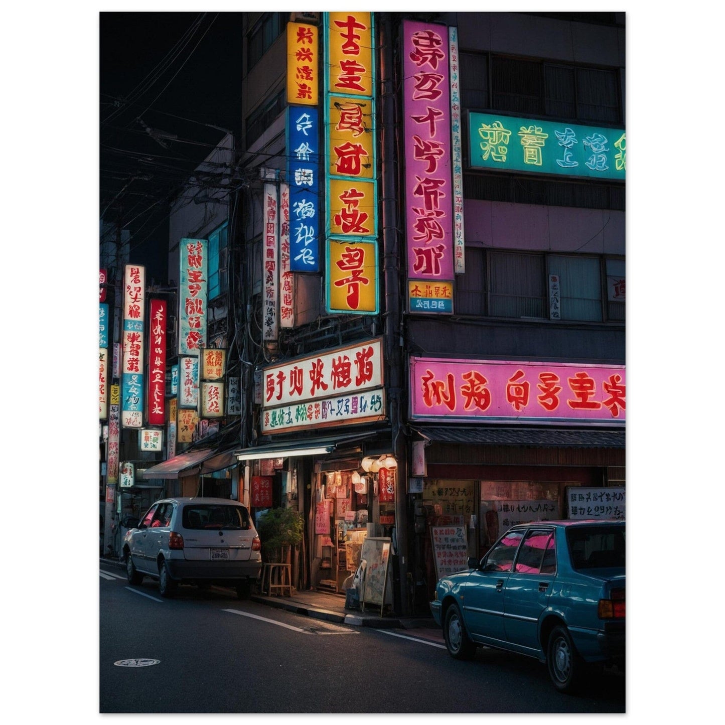 Premium Semi-Glossy Paper Poster Print Material Modern Masterpieces 60x80 cm / 24x32″ 