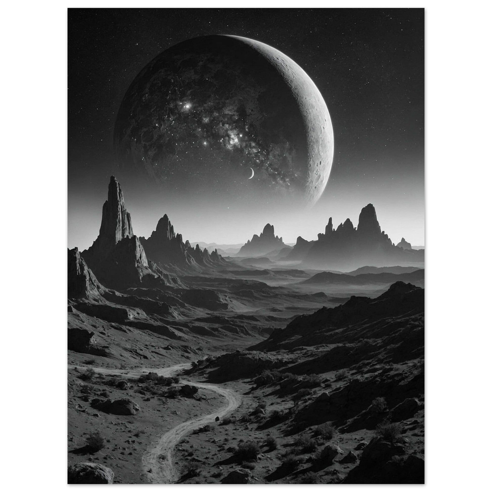 Premium Semi-Glossy Paper Poster Print Material Modern Masterpieces 60x80 cm / 24x32″ 