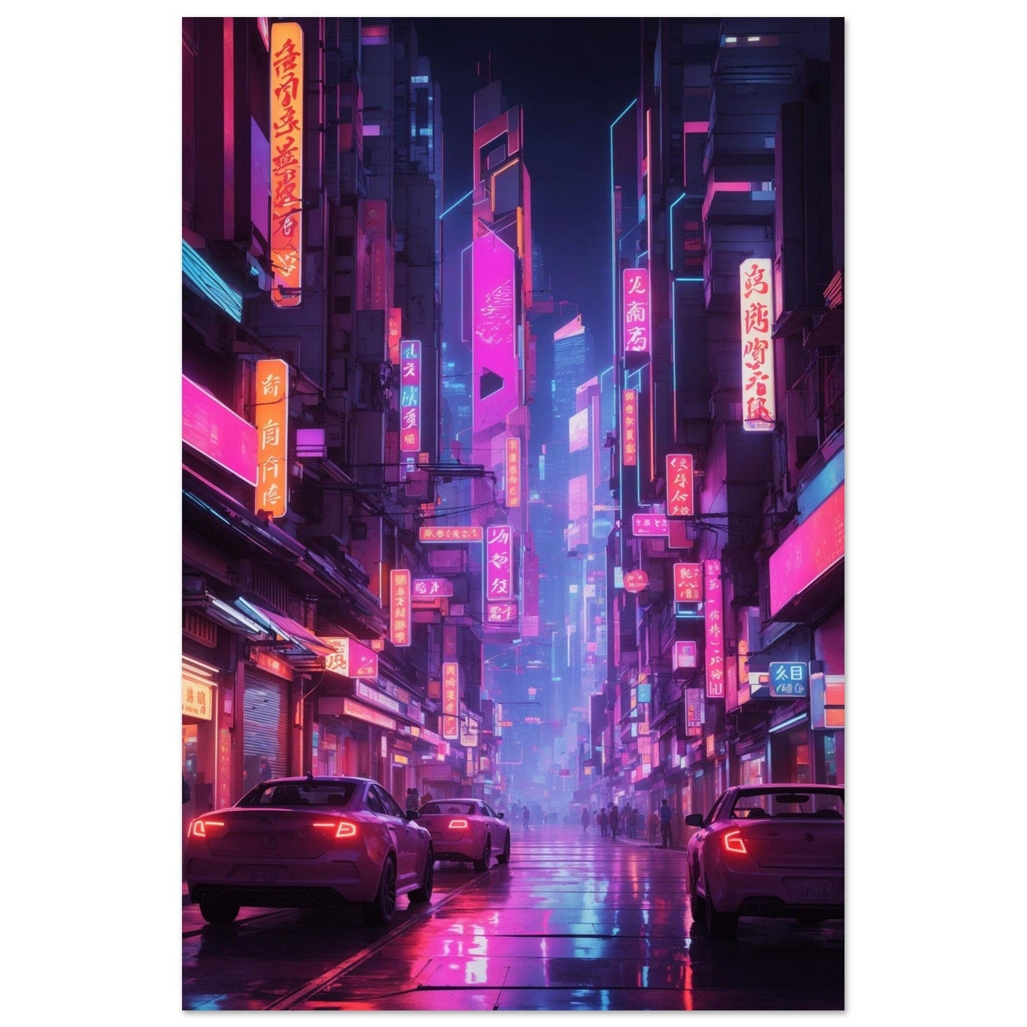 Premium Semi-Glossy Paper Poster Print Material Modern Masterpieces 60x90 cm / 24x36″ 