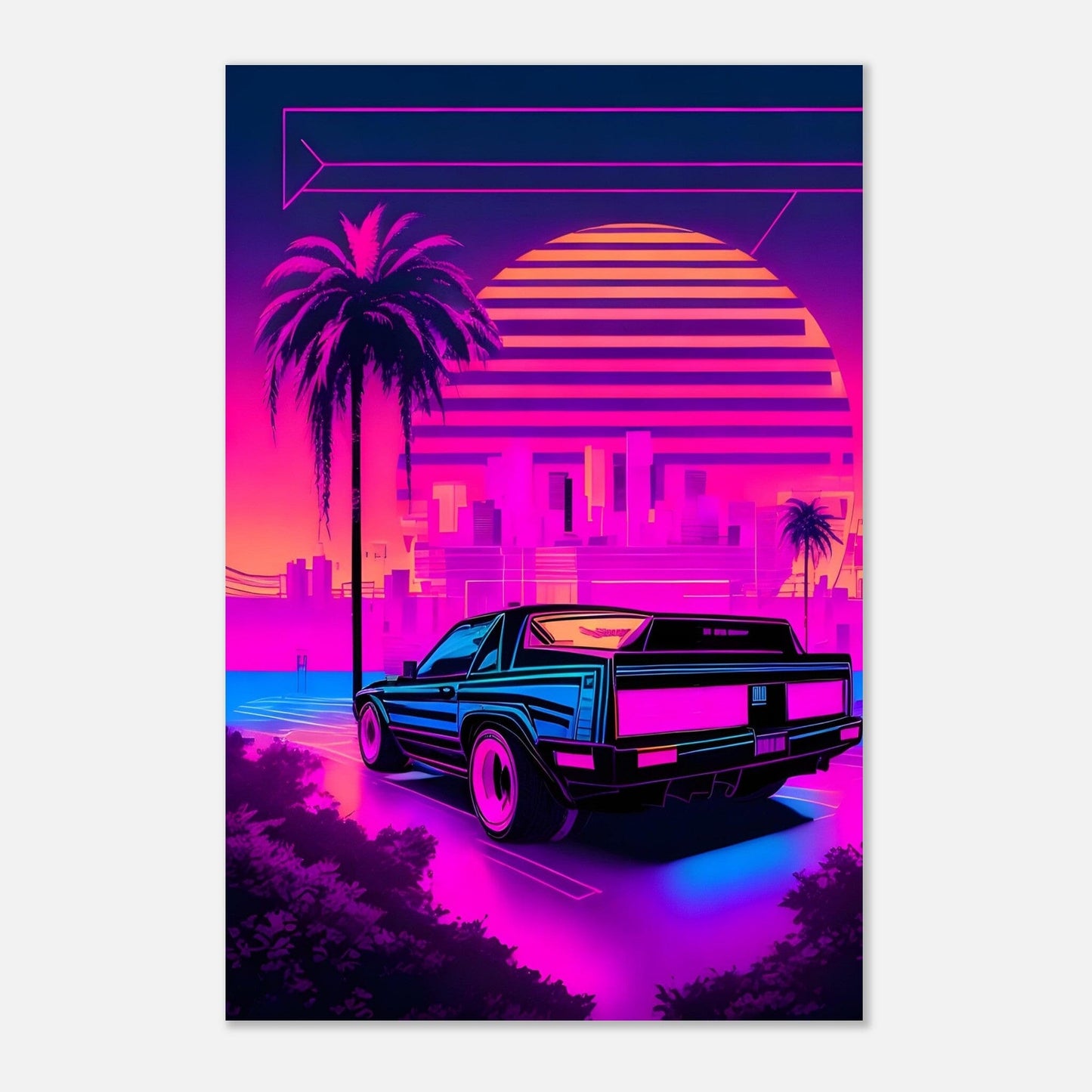 Premium Semi-Glossy Paper Poster Print Material Modern Masterpieces 60x90 cm / 24x36″ 