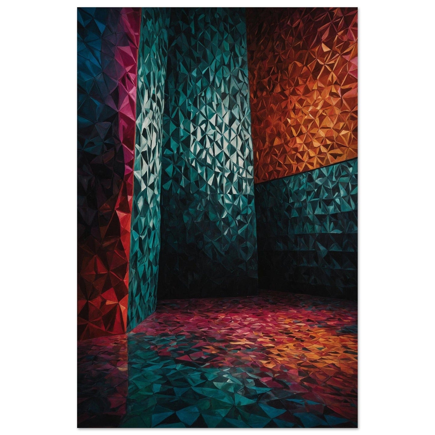 Premium Semi-Glossy Paper Poster Print Material Modern Masterpieces 60x90 cm / 24x36″ 