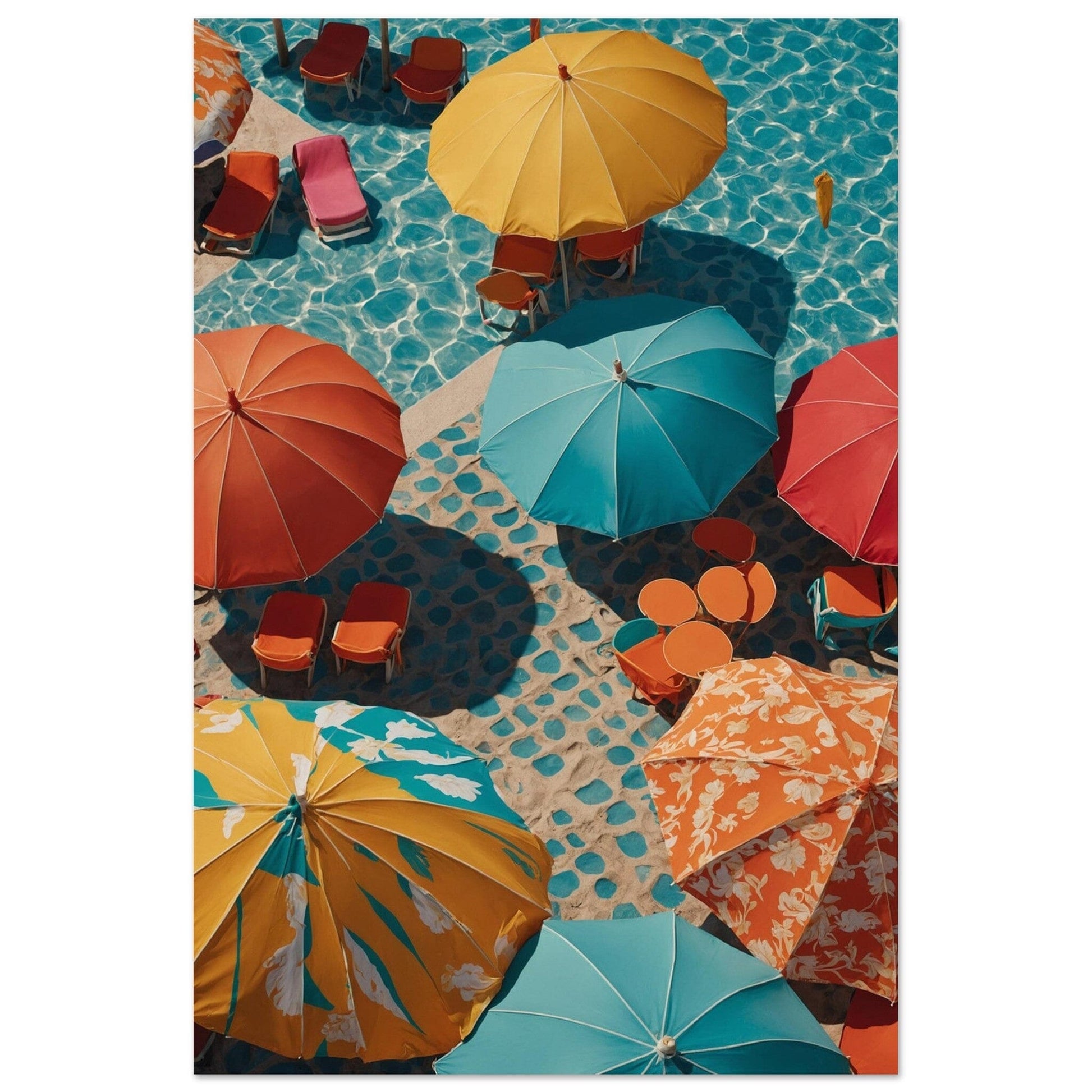 Premium Semi-Glossy Paper Poster Print Material Modern Masterpieces 60x90 cm / 24x36″ 