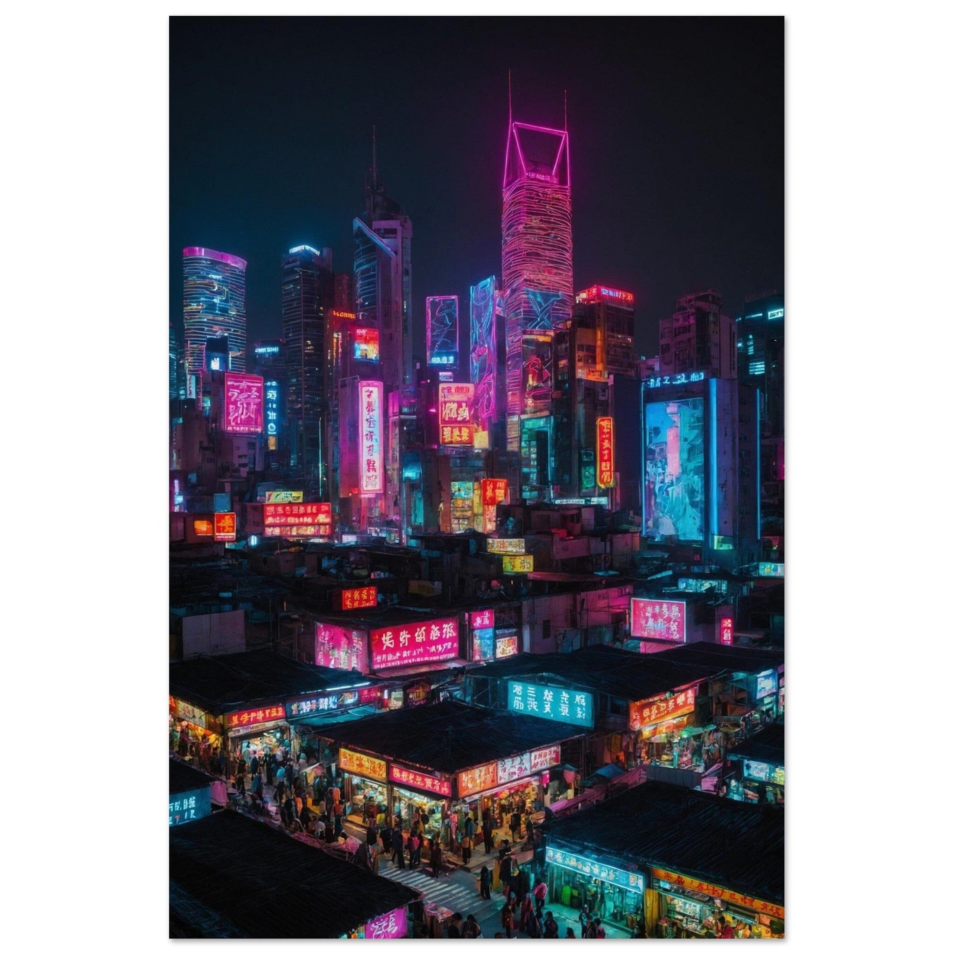 Premium Semi-Glossy Paper Poster Print Material Modern Masterpieces 60x90 cm / 24x36″ 