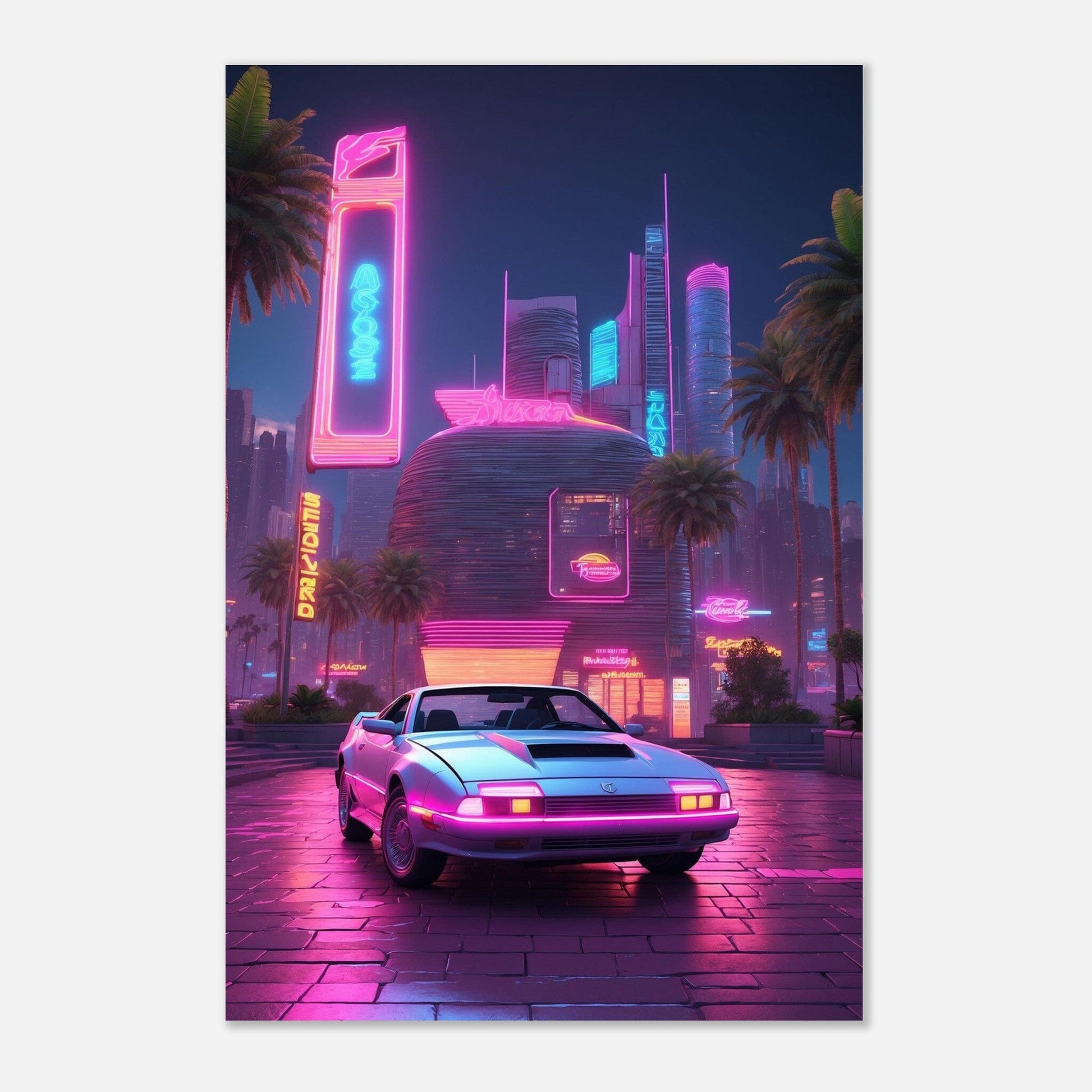 Premium Semi-Glossy Paper Poster Print Material Modern Masterpieces 60x90 cm / 24x36″ 
