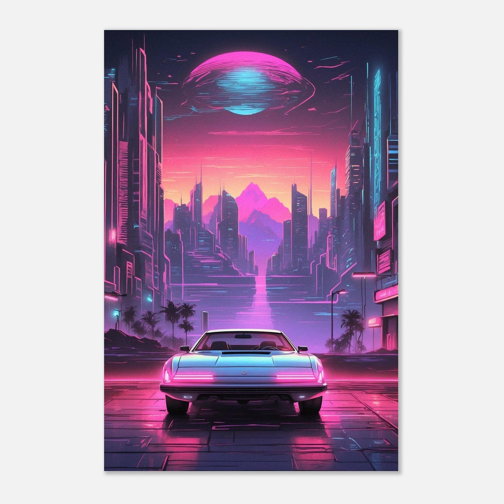 Premium Semi-Glossy Paper Poster Print Material Modern Masterpieces 60x90 cm / 24x36″ 