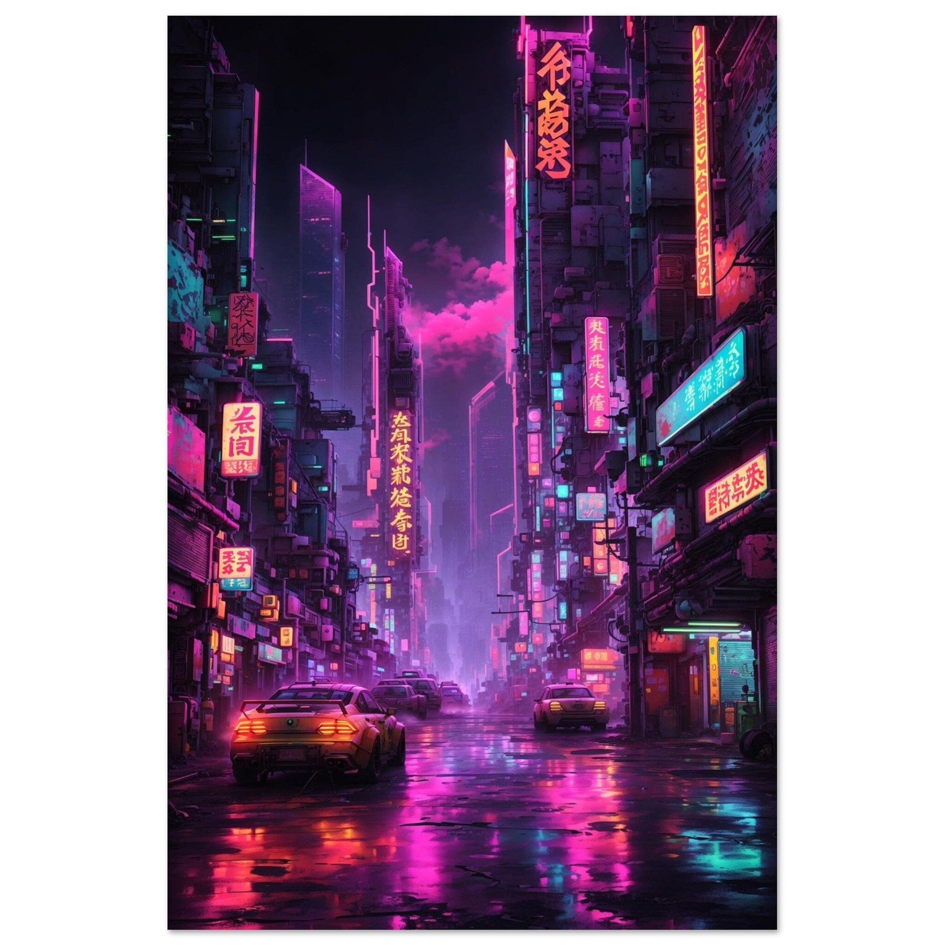 Premium Semi-Glossy Paper Poster Print Material Modern Masterpieces 60x90 cm / 24x36″ 