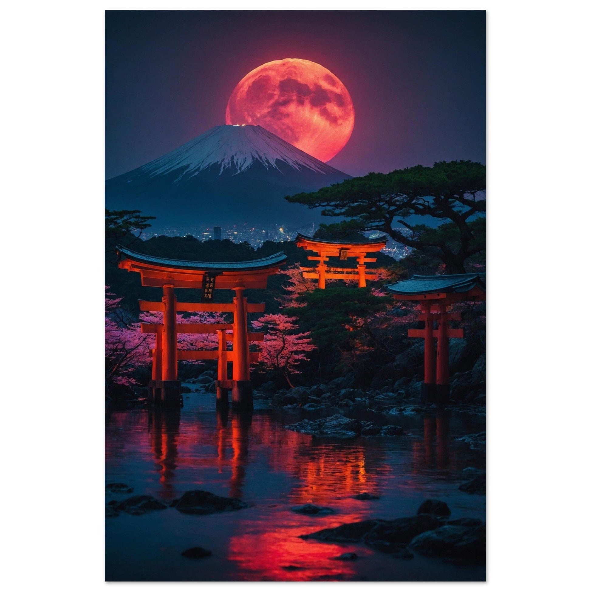 Premium Semi-Glossy Paper Poster Print Material Modern Masterpieces 60x90 cm / 24x36″ 