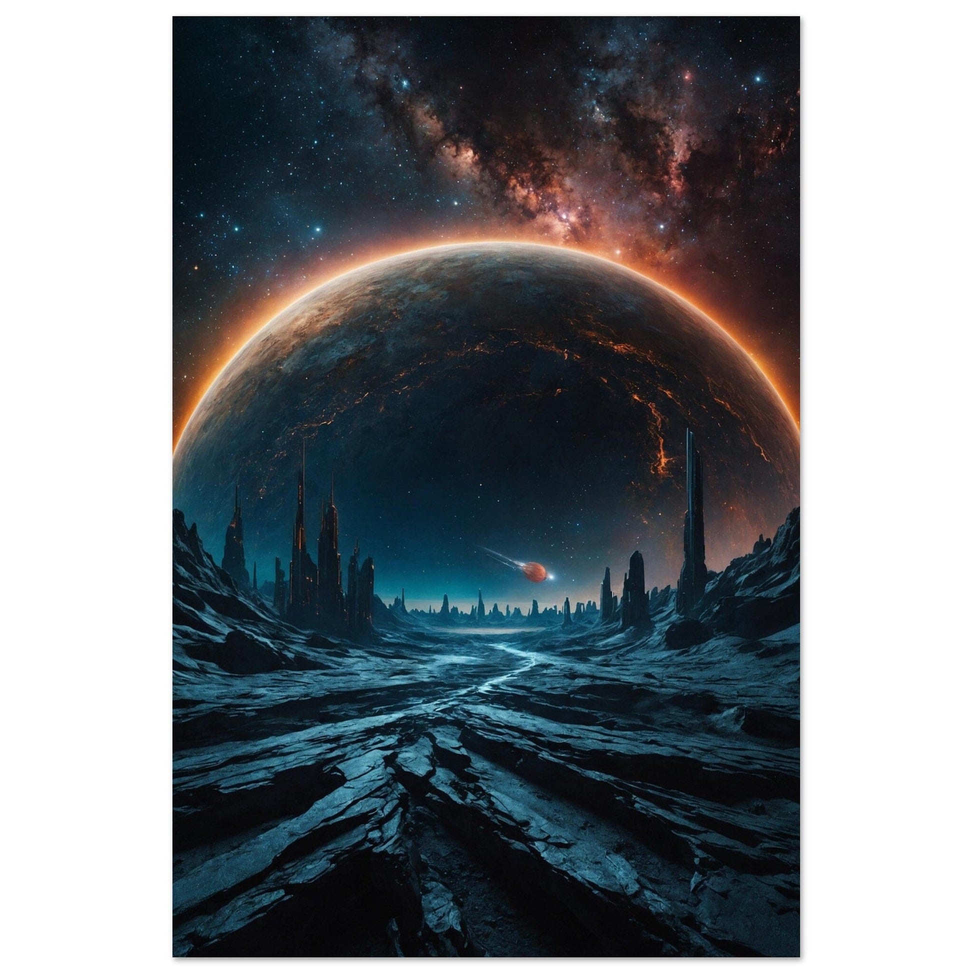 Premium Semi-Glossy Paper Poster Print Material Modern Masterpieces 60x90 cm / 24x36″ 