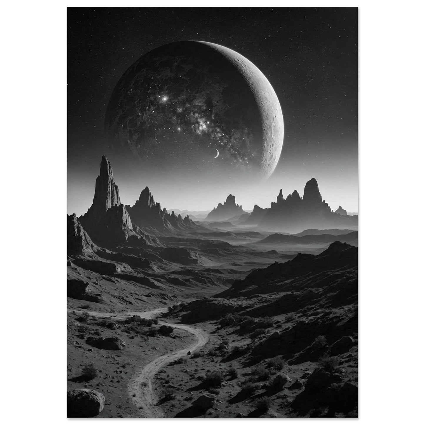 Premium Semi-Glossy Paper Poster Print Material Modern Masterpieces A1 (59.4 x 84.1 cm) 