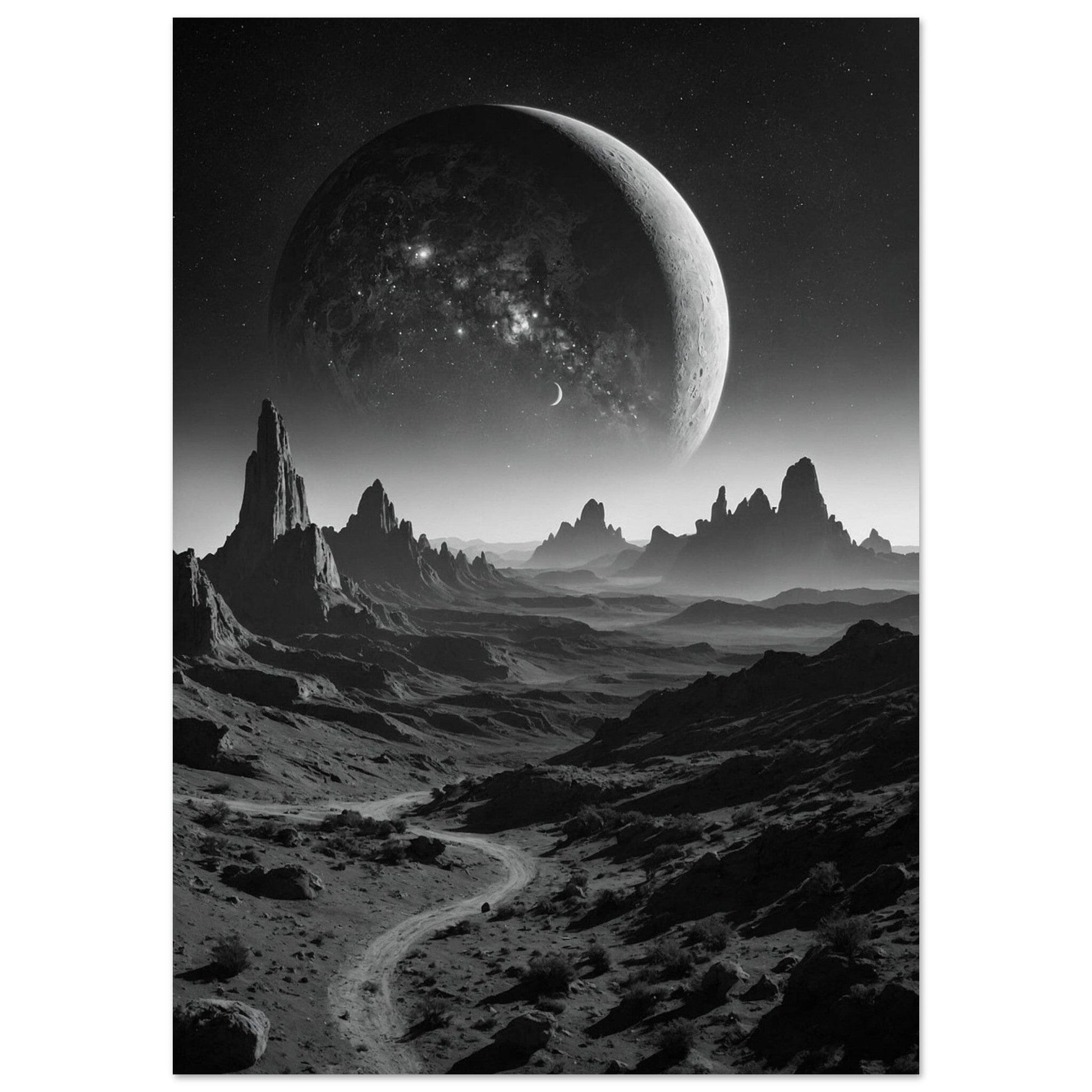 Premium Semi-Glossy Paper Poster Print Material Modern Masterpieces A1 (59.4 x 84.1 cm) 