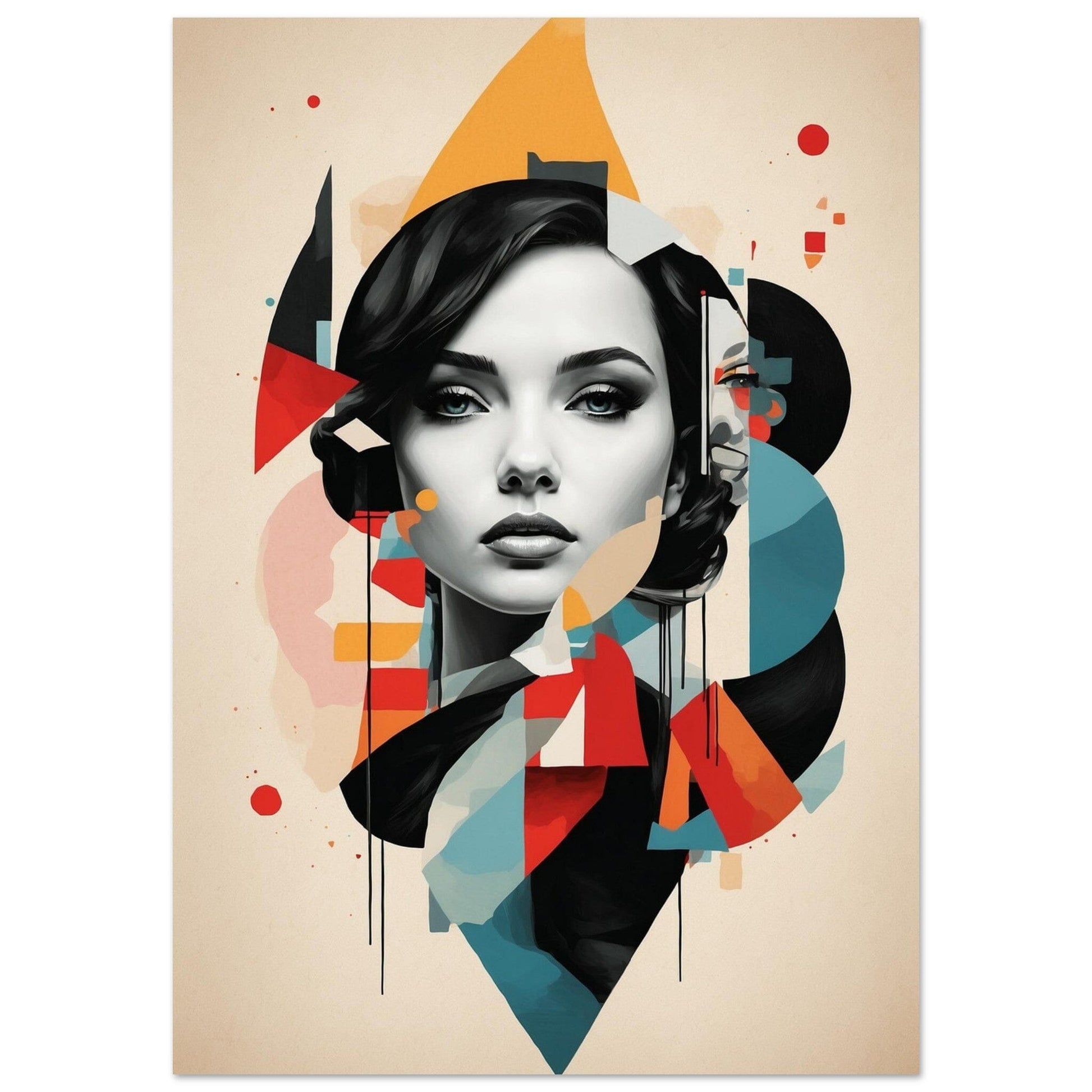 Premium Semi-Glossy Paper Poster Print Material Modern Masterpieces A1 (59.4 x 84.1 cm) 