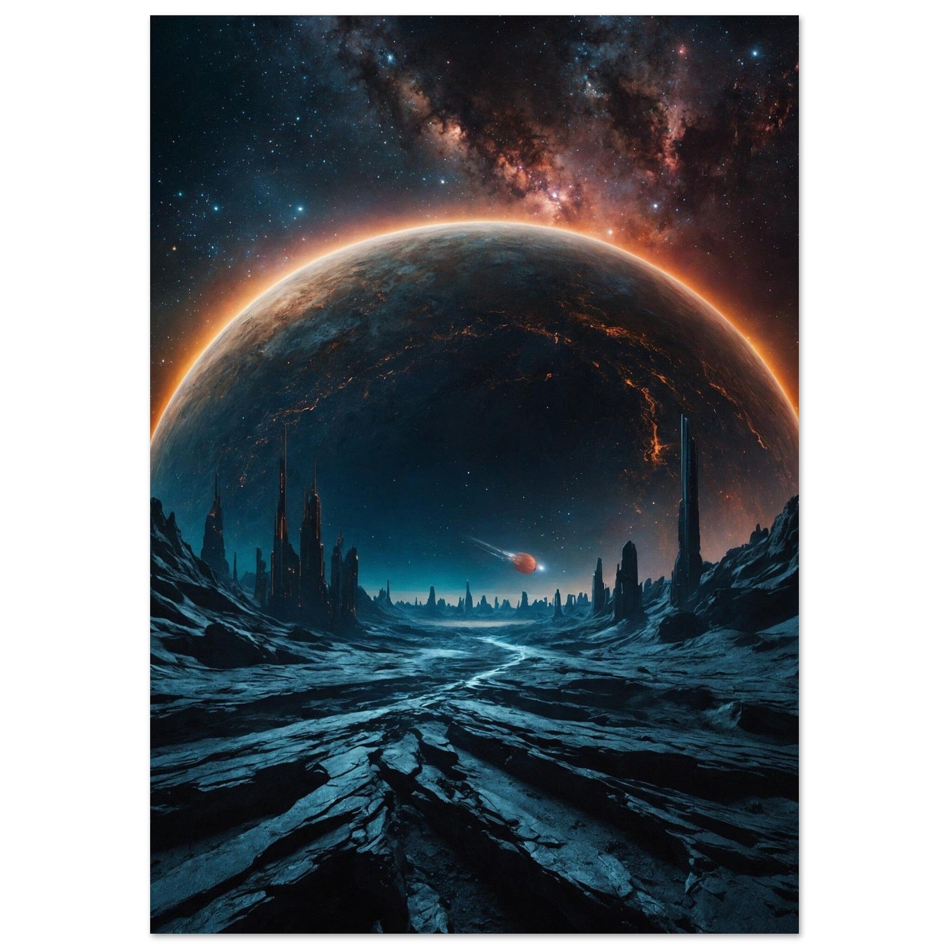 Premium Semi-Glossy Paper Poster Print Material Modern Masterpieces A1 (59.4 x 84.1 cm) 