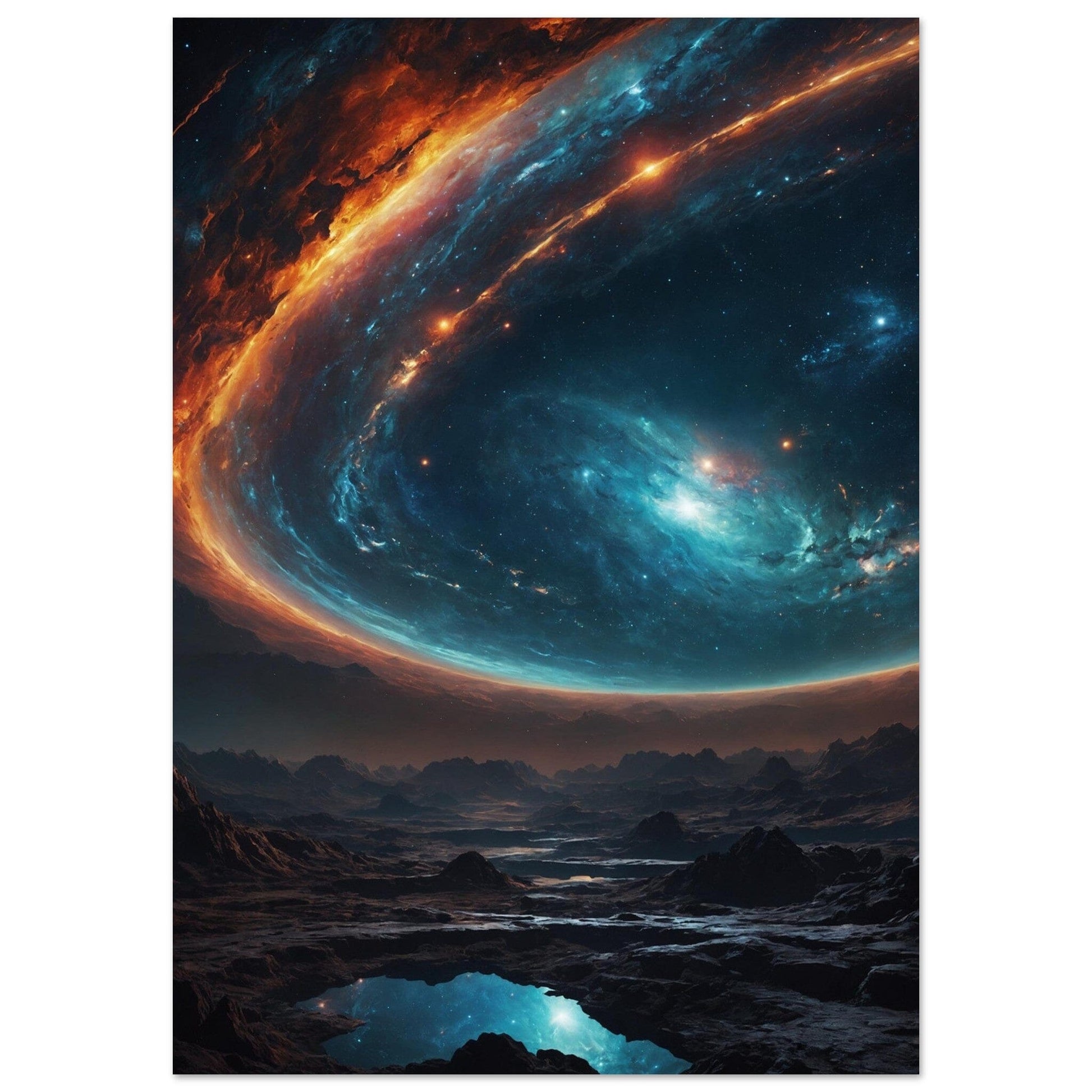 Premium Semi-Glossy Paper Poster Print Material Modern Masterpieces A1 (59.4 x 84.1 cm) 