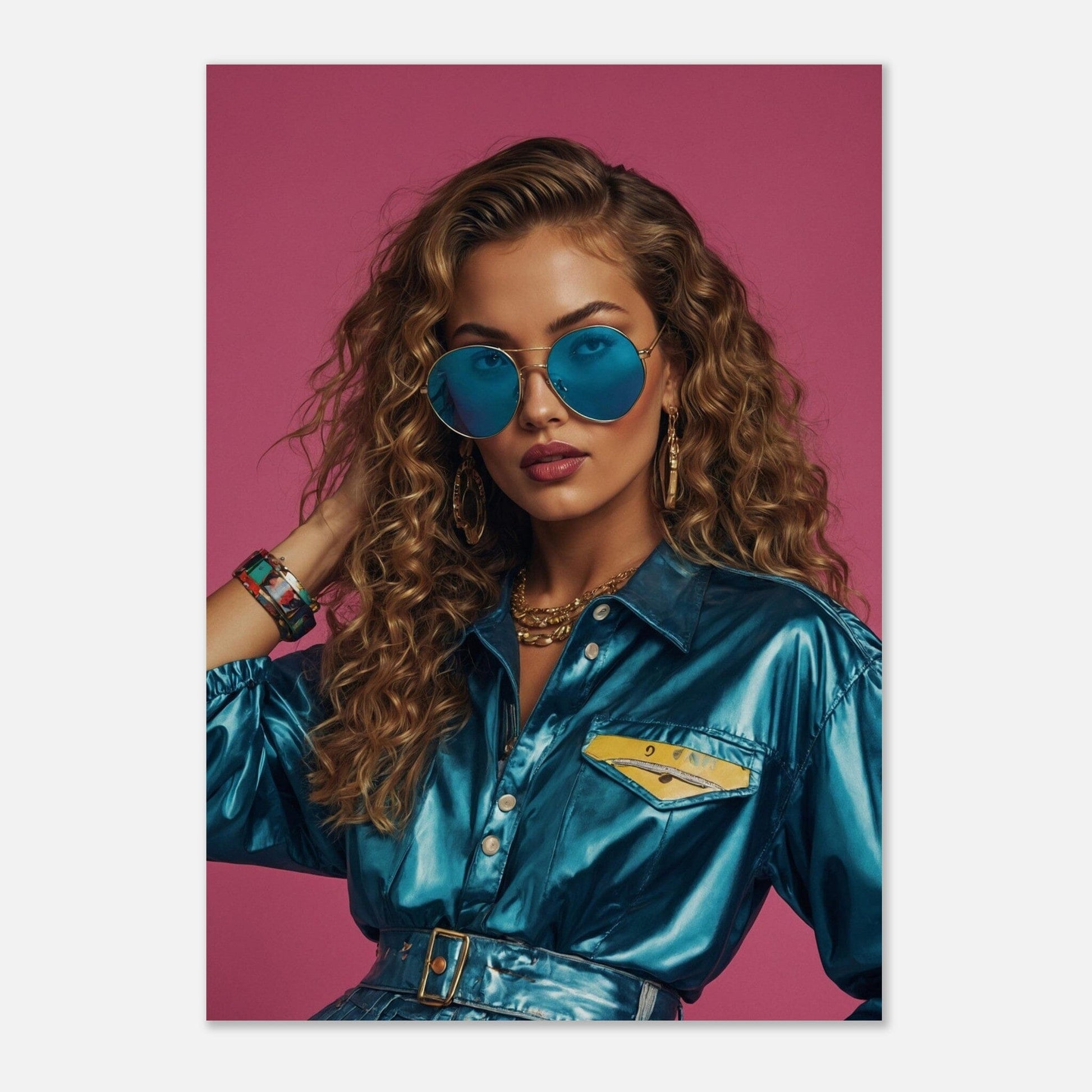Premium Semi-Glossy Paper Poster Print Material Modern Masterpieces A1 (59.4 x 84.1 cm) 