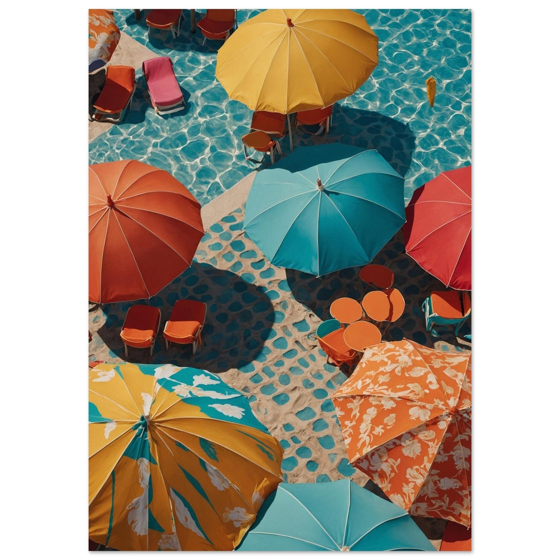 Premium Semi-Glossy Paper Poster Print Material Modern Masterpieces A1 (59.4 x 84.1 cm) 