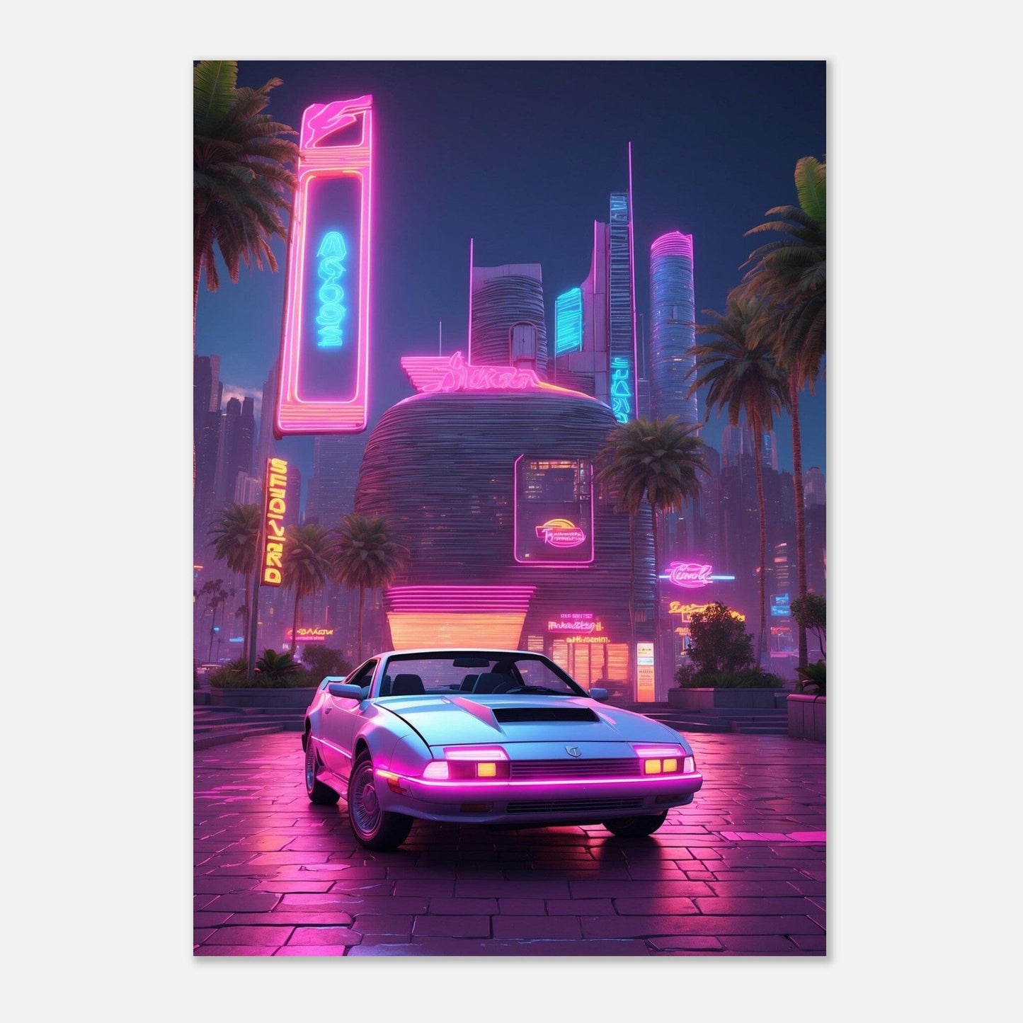 Premium Semi-Glossy Paper Poster Print Material Modern Masterpieces A1 (59.4 x 84.1 cm) 