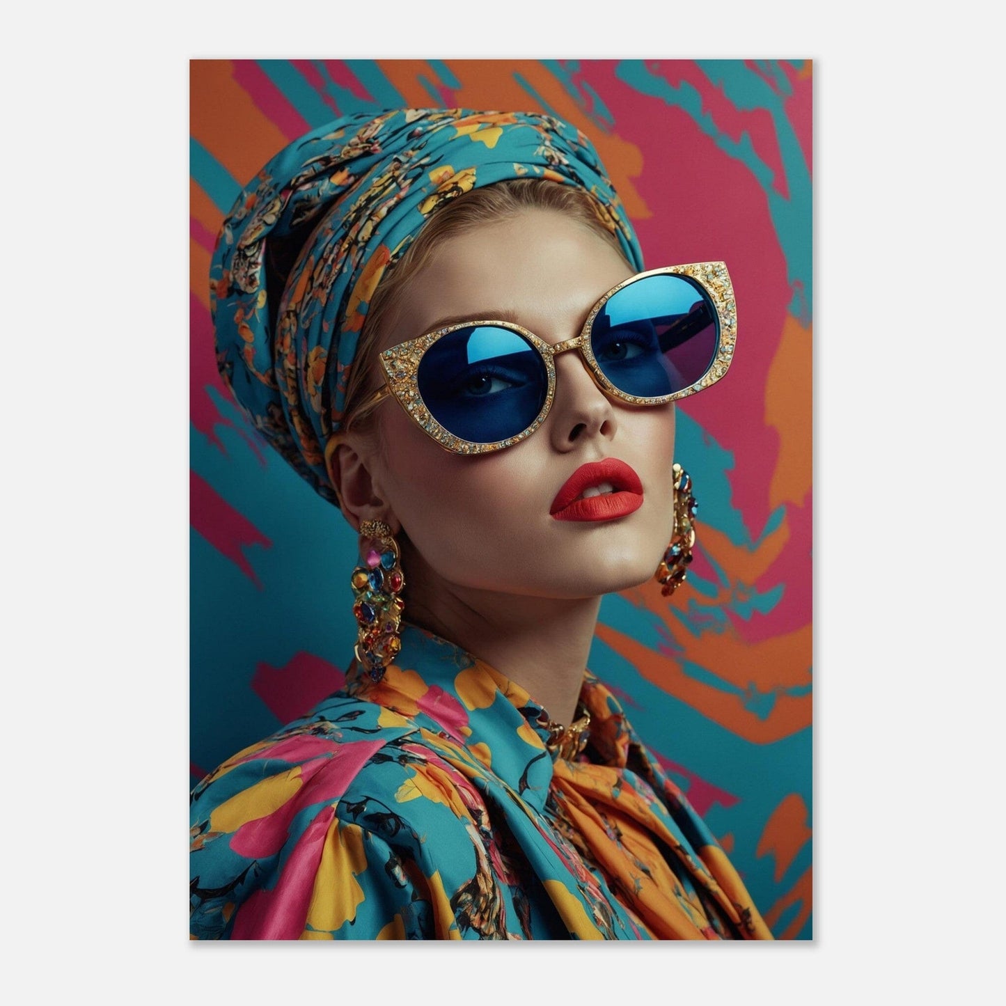 Premium Semi-Glossy Paper Poster Print Material Modern Masterpieces A2 (42 x 59.4 cm) 
