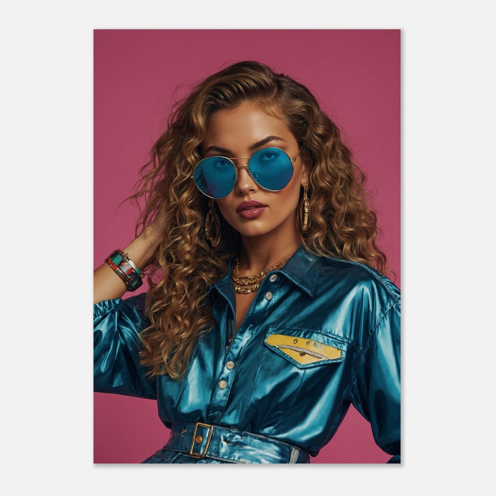 Premium Semi-Glossy Paper Poster Print Material Modern Masterpieces A2 (42 x 59.4 cm) 