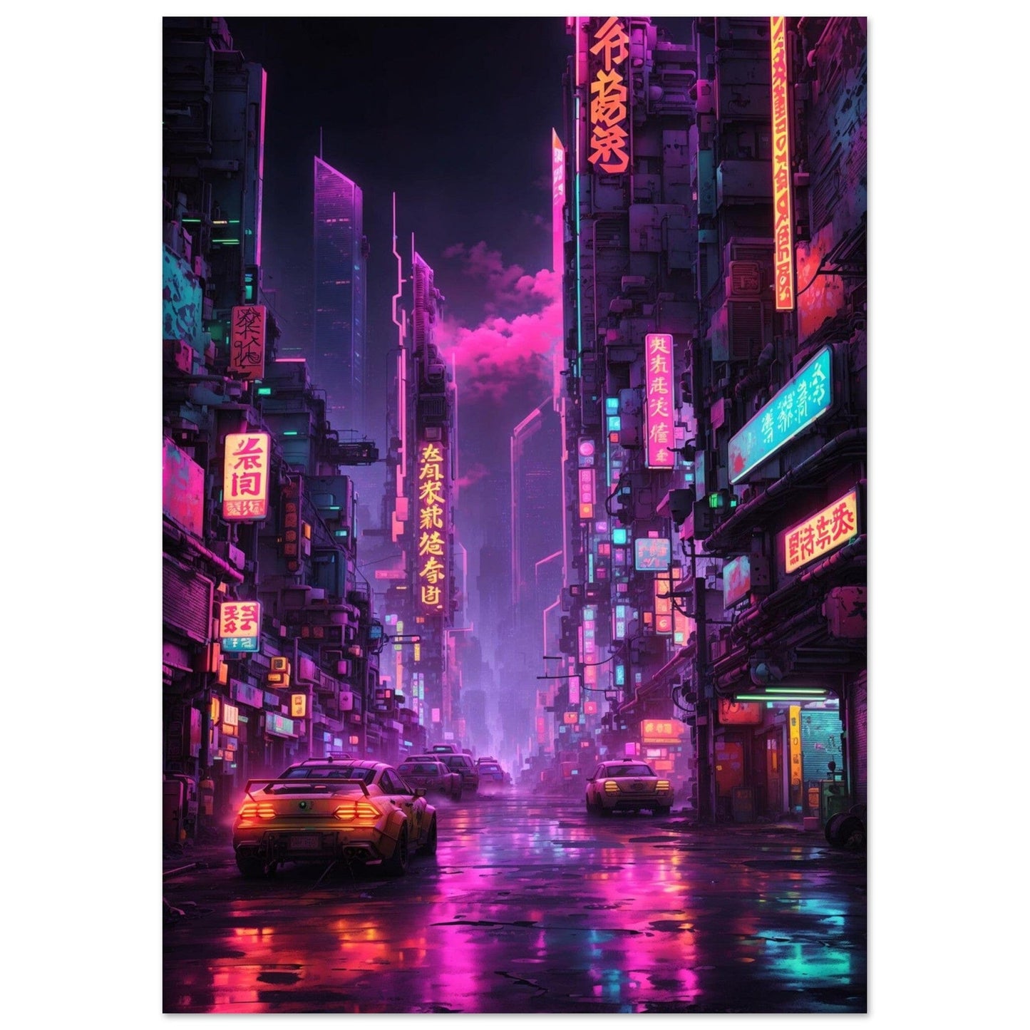 Premium Semi-Glossy Paper Poster Print Material Modern Masterpieces A2 (42 x 59.4 cm) 