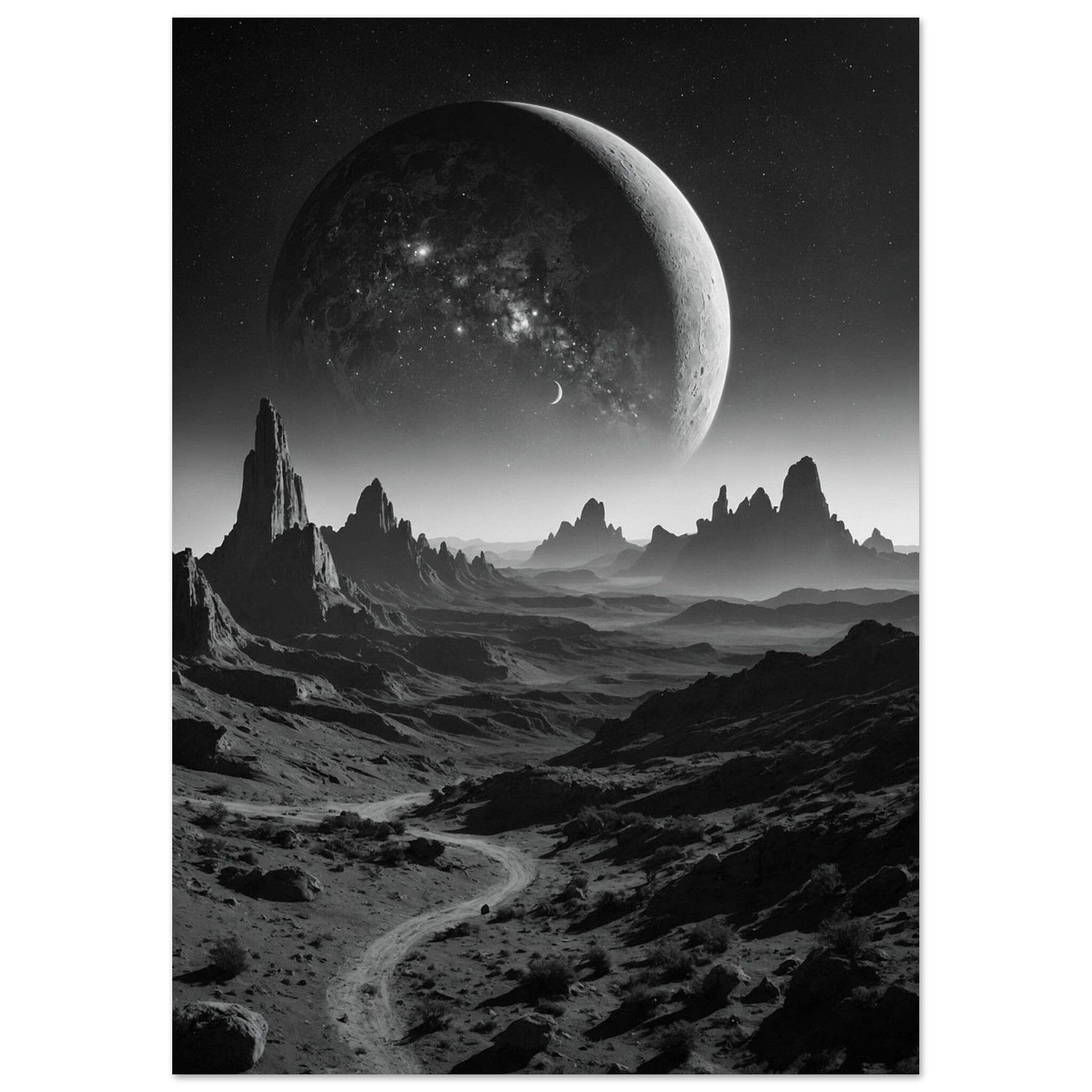 Premium Semi-Glossy Paper Poster Print Material Modern Masterpieces A2 (42 x 59.4 cm) 