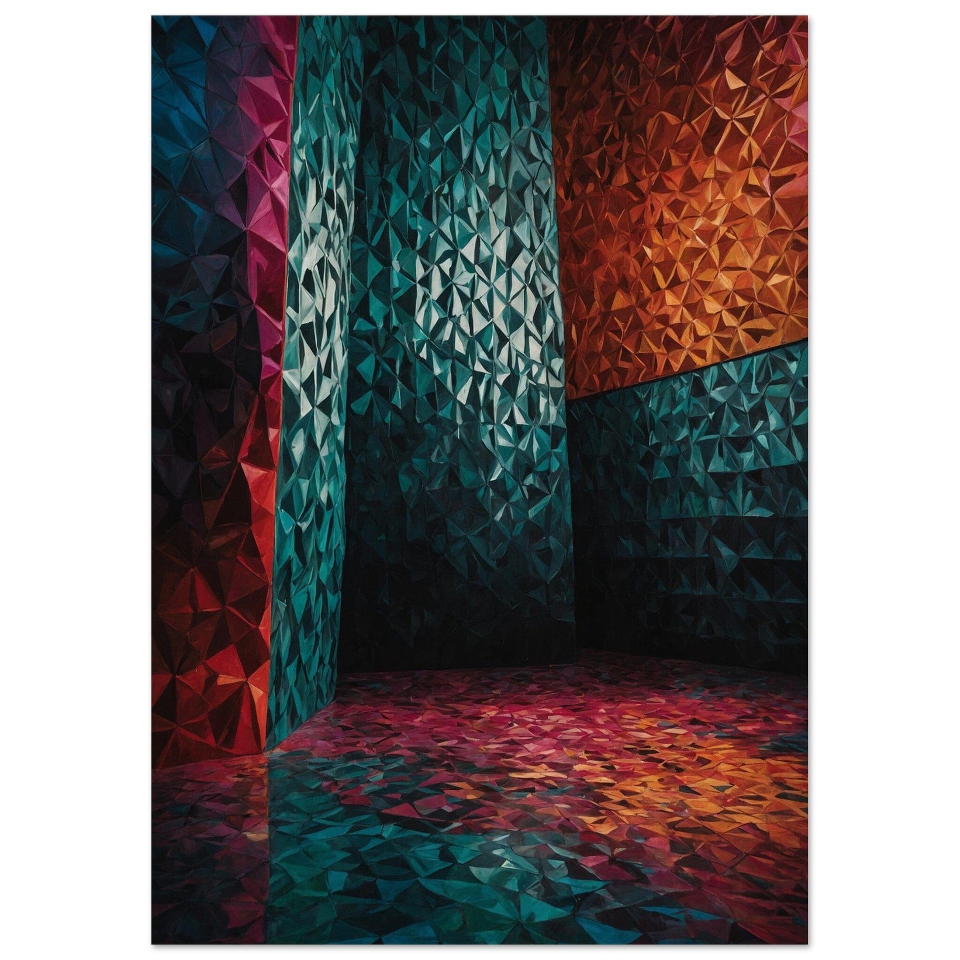 Premium Semi-Glossy Paper Poster Print Material Modern Masterpieces A2 (42 x 59.4 cm) 