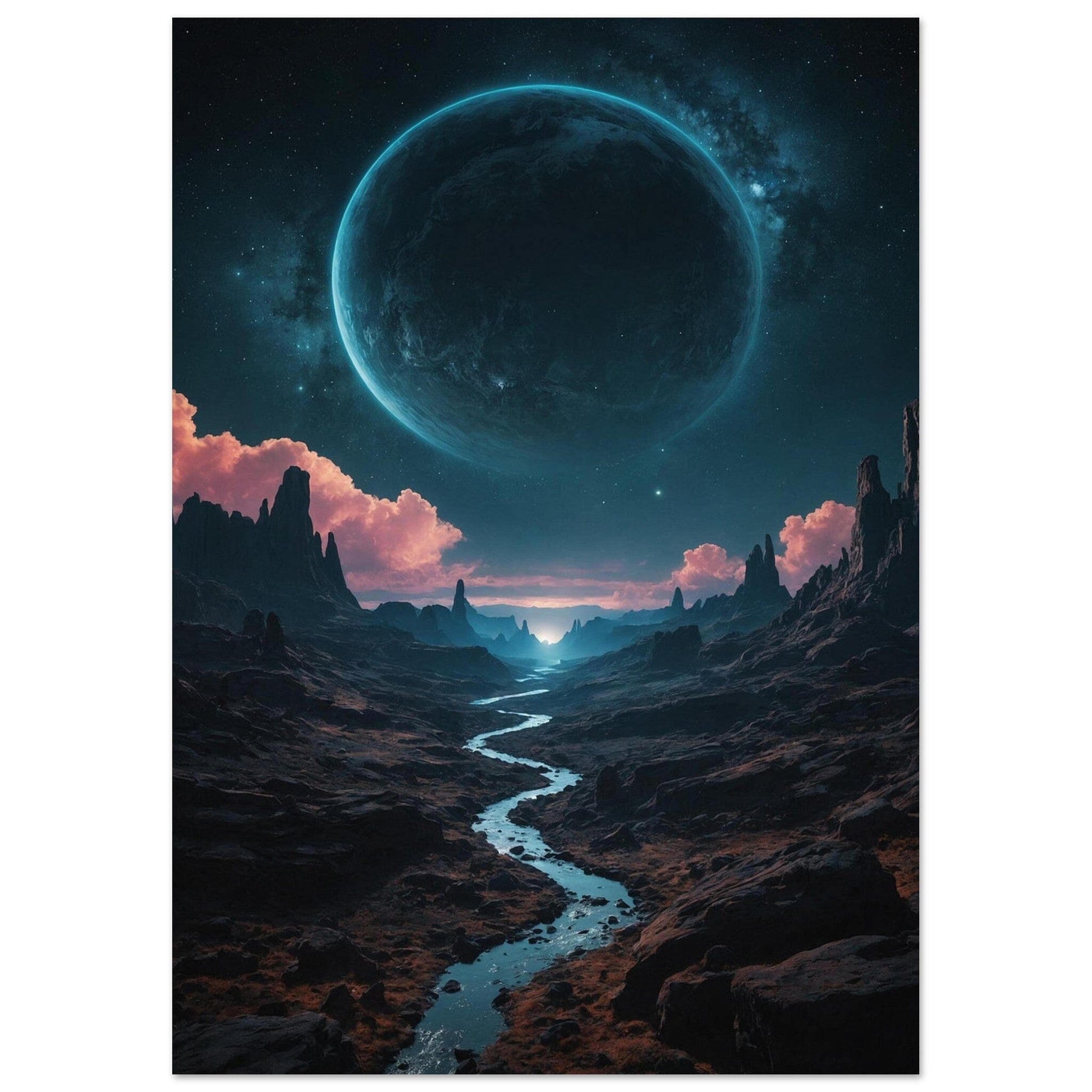 Premium Semi-Glossy Paper Poster Print Material Modern Masterpieces A2 (42 x 59.4 cm) 