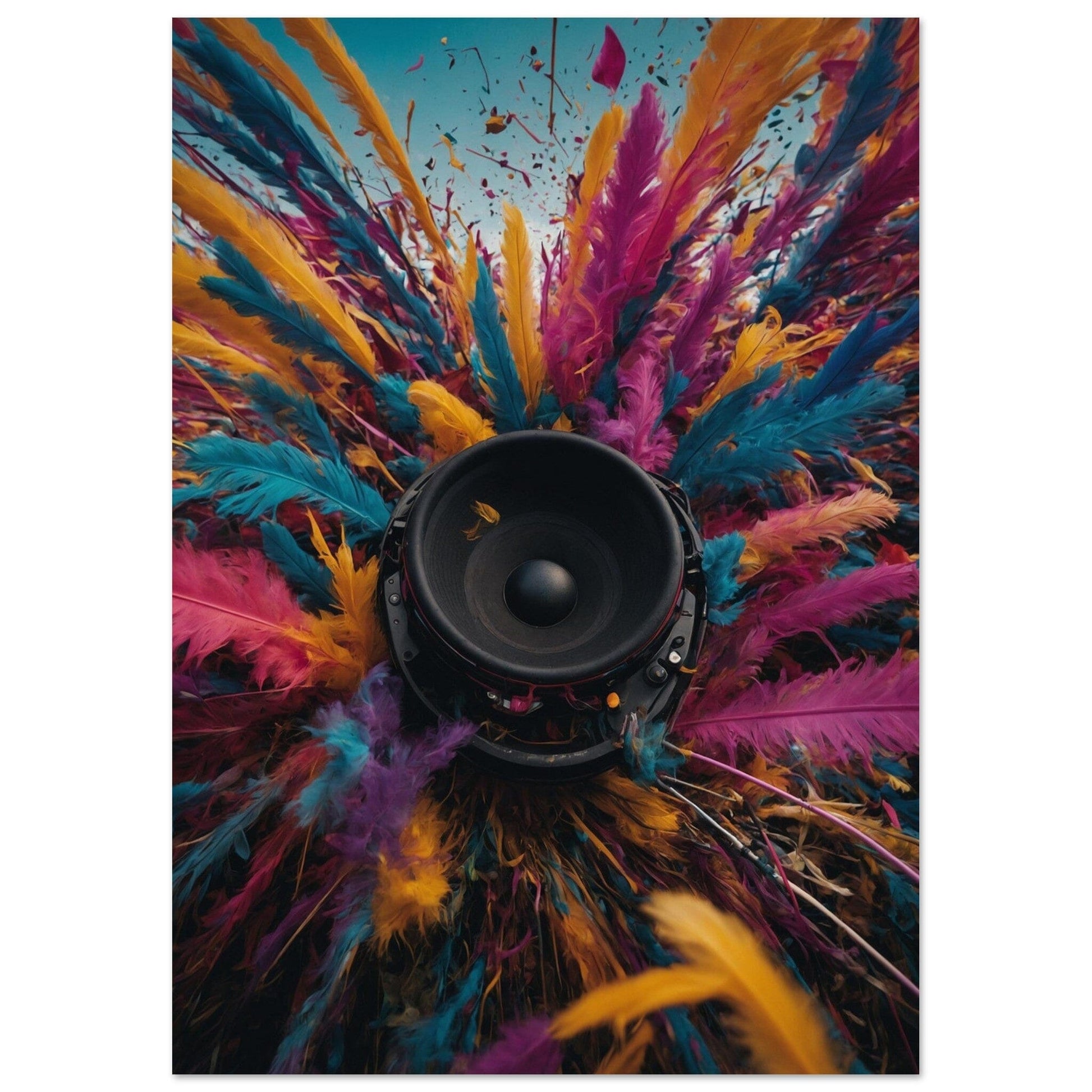Premium Semi-Glossy Paper Poster Print Material Modern Masterpieces A2 (42 x 59.4 cm) 