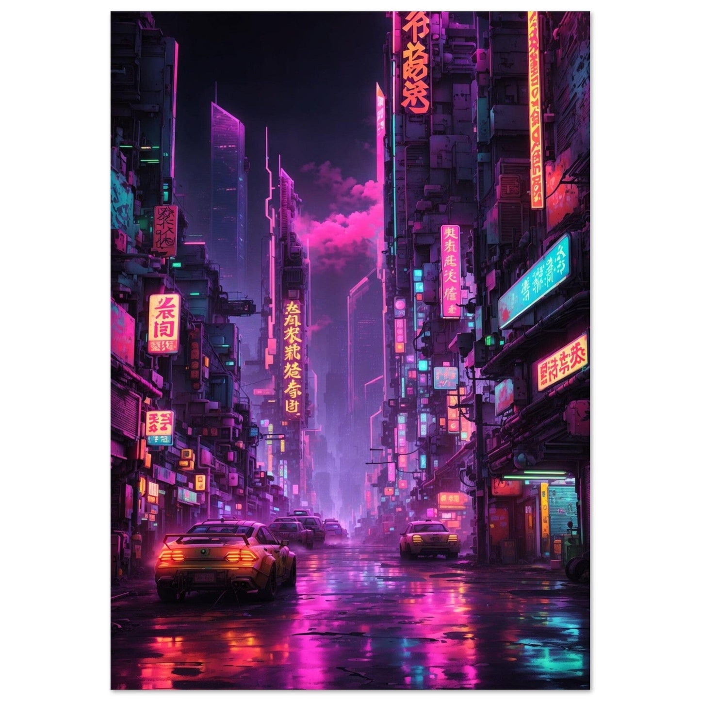 Premium Semi-Glossy Paper Poster Print Material Modern Masterpieces A4 21x29.7 cm / 8x12″ 