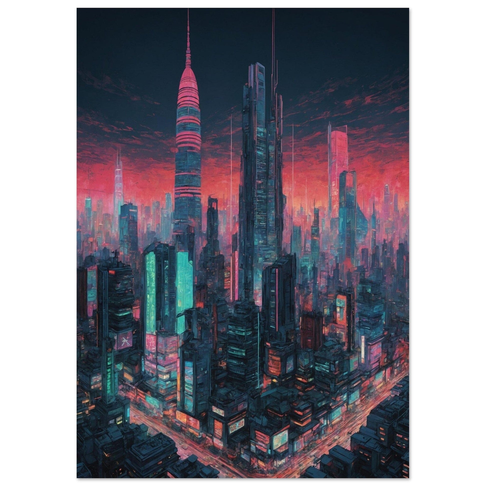 Premium Semi-Glossy Paper Poster Print Material Modern Masterpieces A4 21x29.7 cm / 8x12″ 