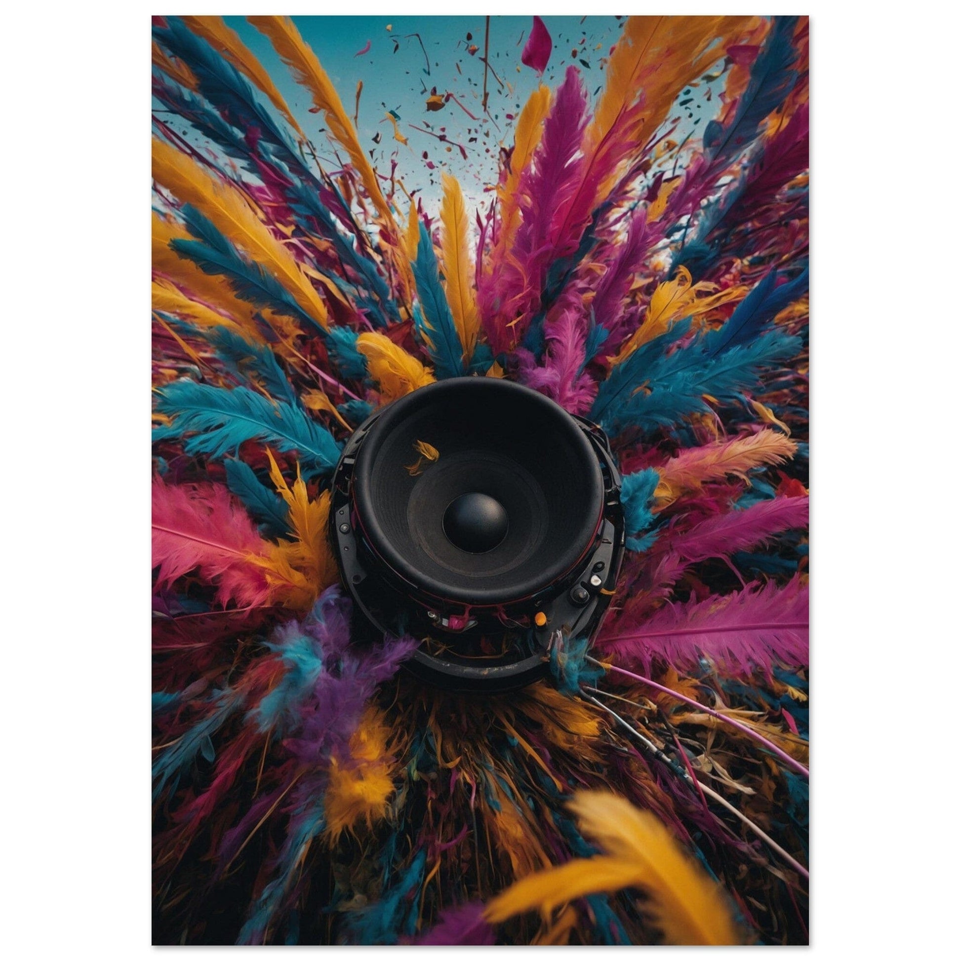 Premium Semi-Glossy Paper Poster Print Material Modern Masterpieces A4 21x29.7 cm / 8x12″ 